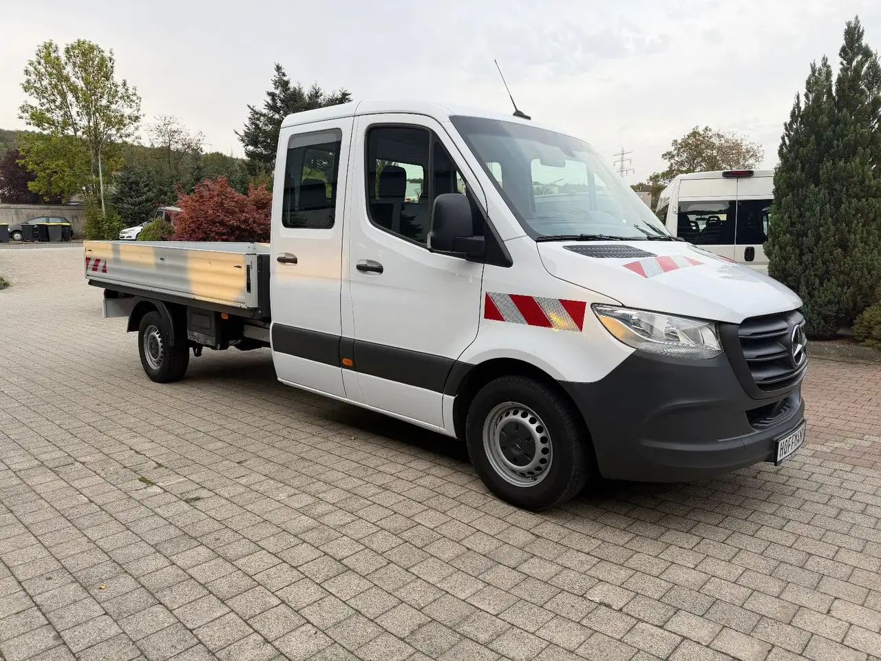 2022 Mercedes-Benz Sprinter 317 CDI Pritsche DoKa Klima LANG 3,40m, photograph 4