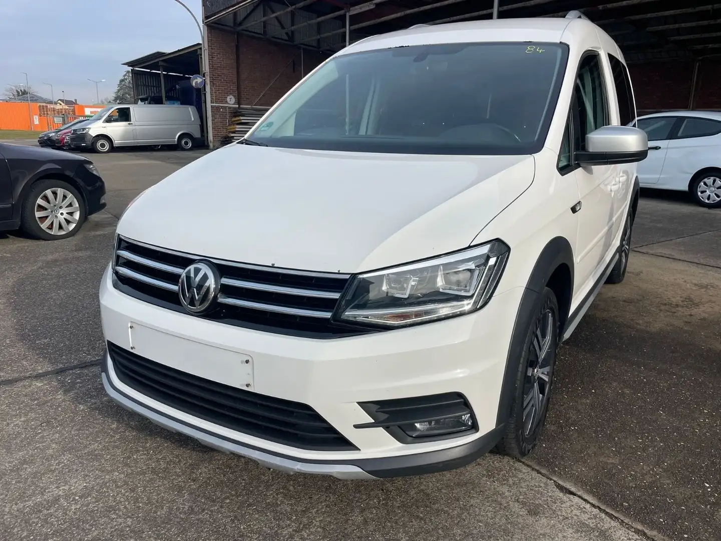 Volkswagen Caddy PKW Alltrack BMT/AUTOMATIK/ALU Weiß - 1