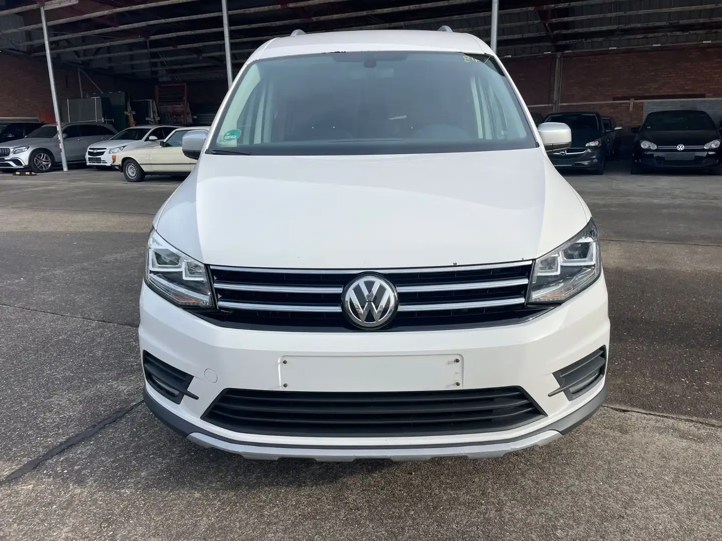 Volkswagen Caddy PKW Alltrack BMT/AUTOMATIK/ALU Weiß - 2