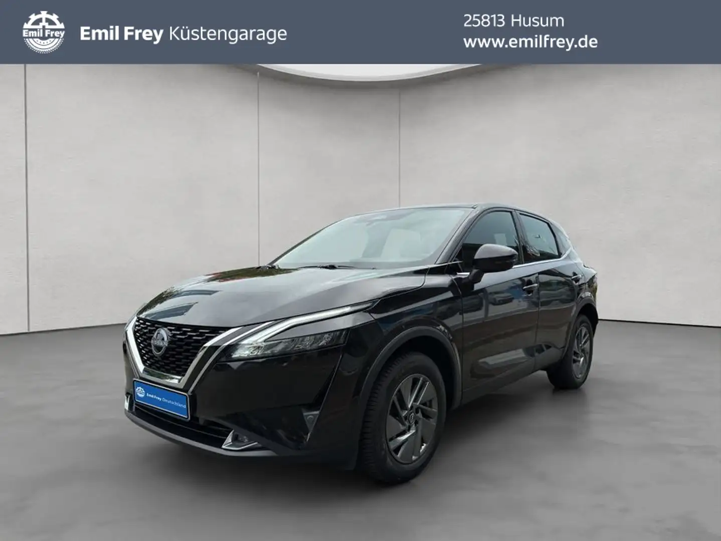 Nissan Qashqai 1.3 DIG-T MHEV Xtronic Acenta ACC, LED, Zwart - 1