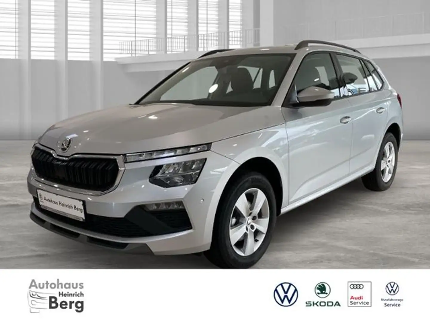 Skoda Kamiq Selection 1.0 TSI DSG Navi LED Sperrdiff. ACC Silber - 1