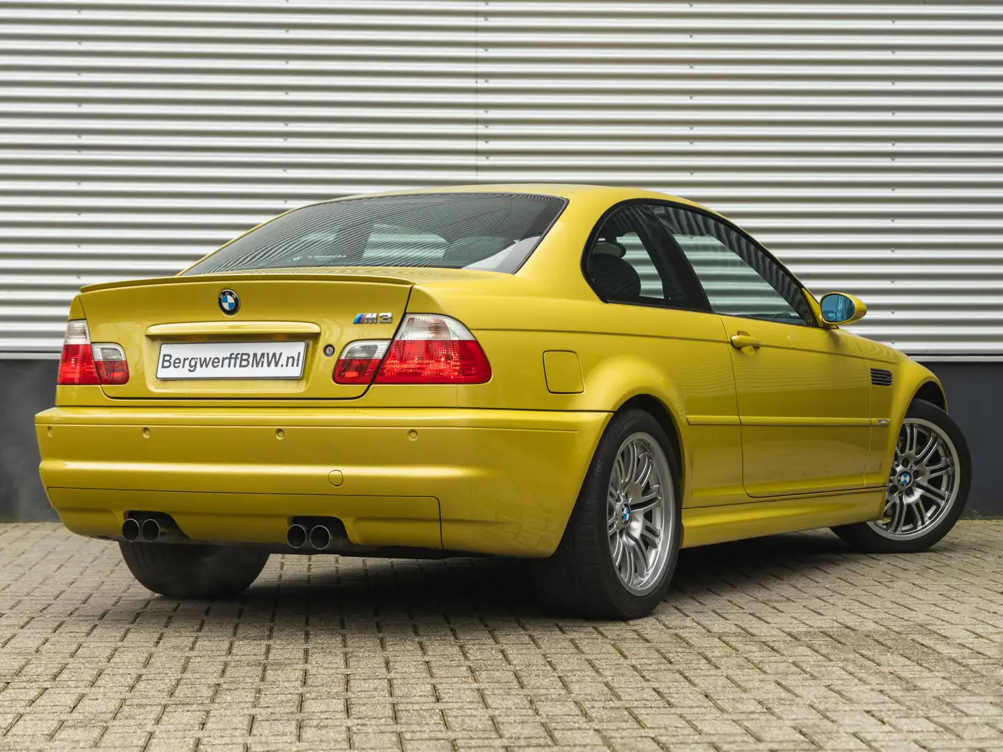 BMW M3 3-serie Coupé SMG - 1st Paint žuta - 2