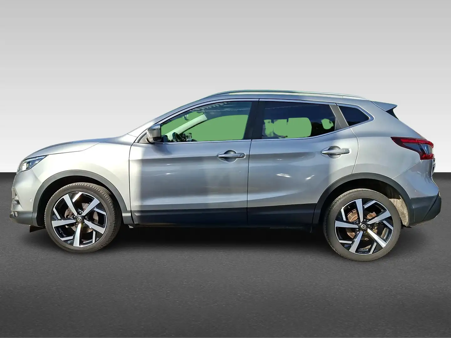 Nissan Qashqai 1.3 DIG-T Tekna glass Grijs - 2
