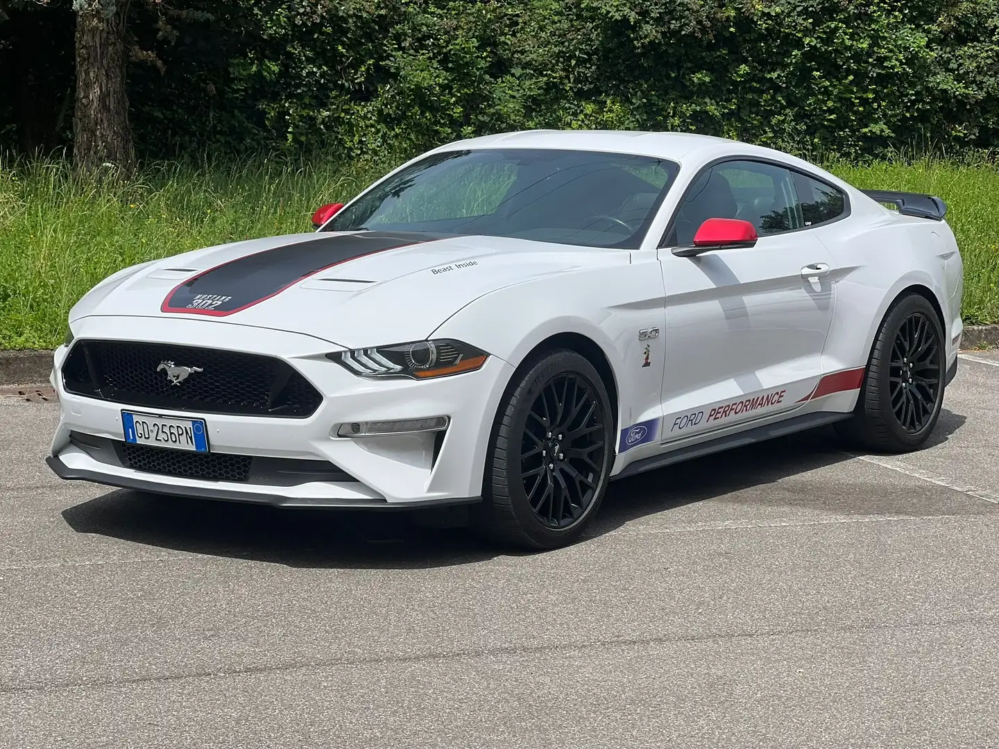Ford Mustang GT   NO SUPERBOLLO Bianco - 1