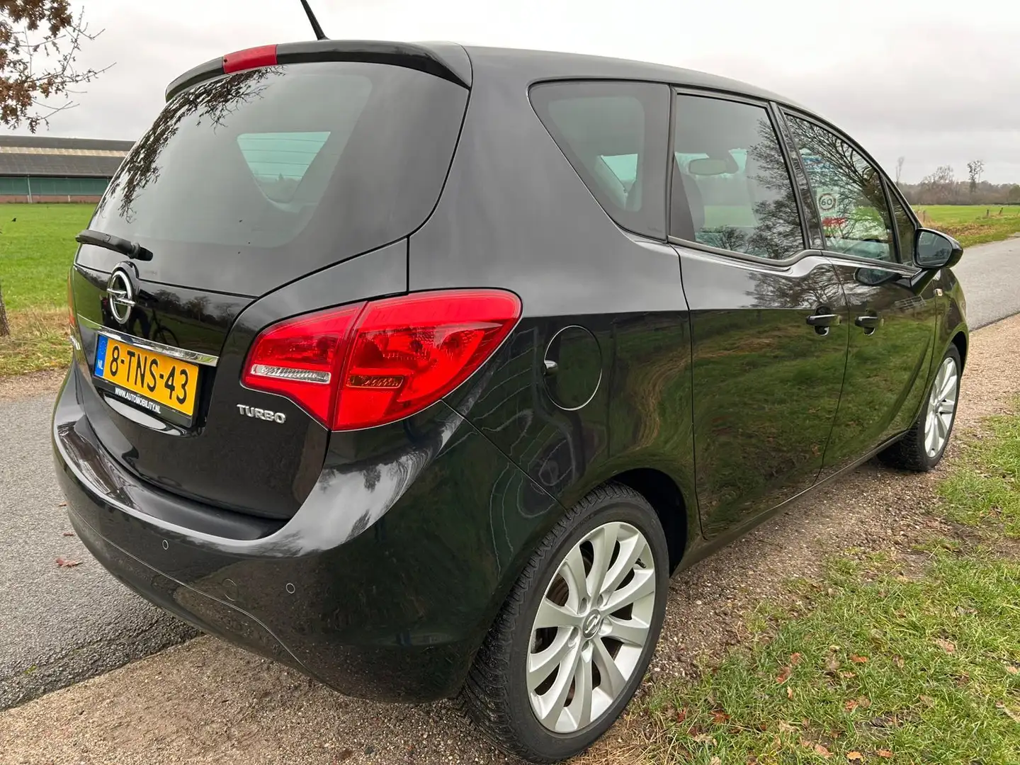 Opel Meriva 1.4 Turbo Cosmo prachtstaat lederen int. stoelverw Nero - 2