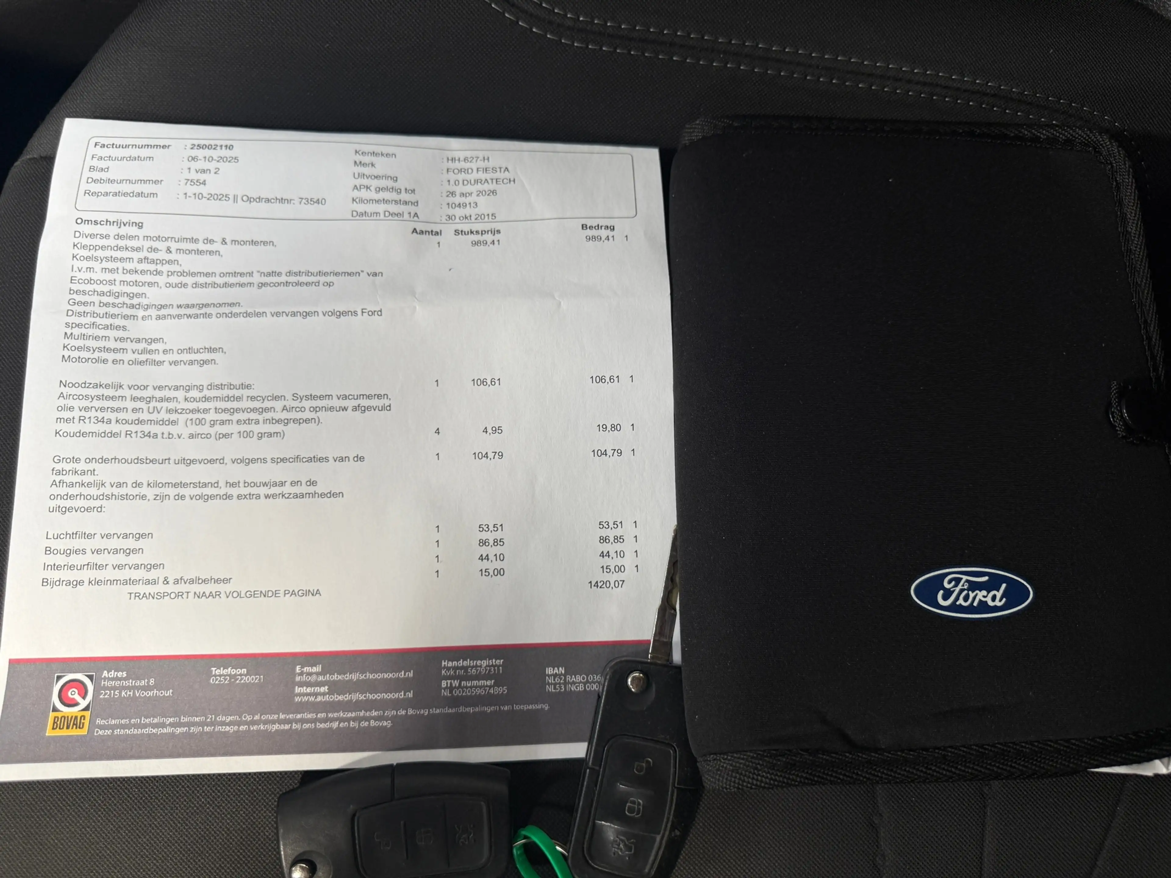 Ford Fiesta 1.0 Style. NAP! Nieuwe distributie riem, 5drs — photo 14