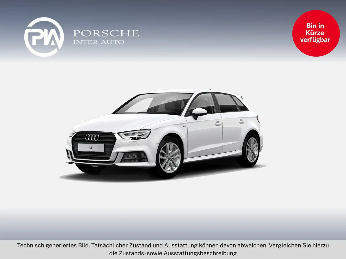 Audi A3 30 TDI Design Weiß - 1