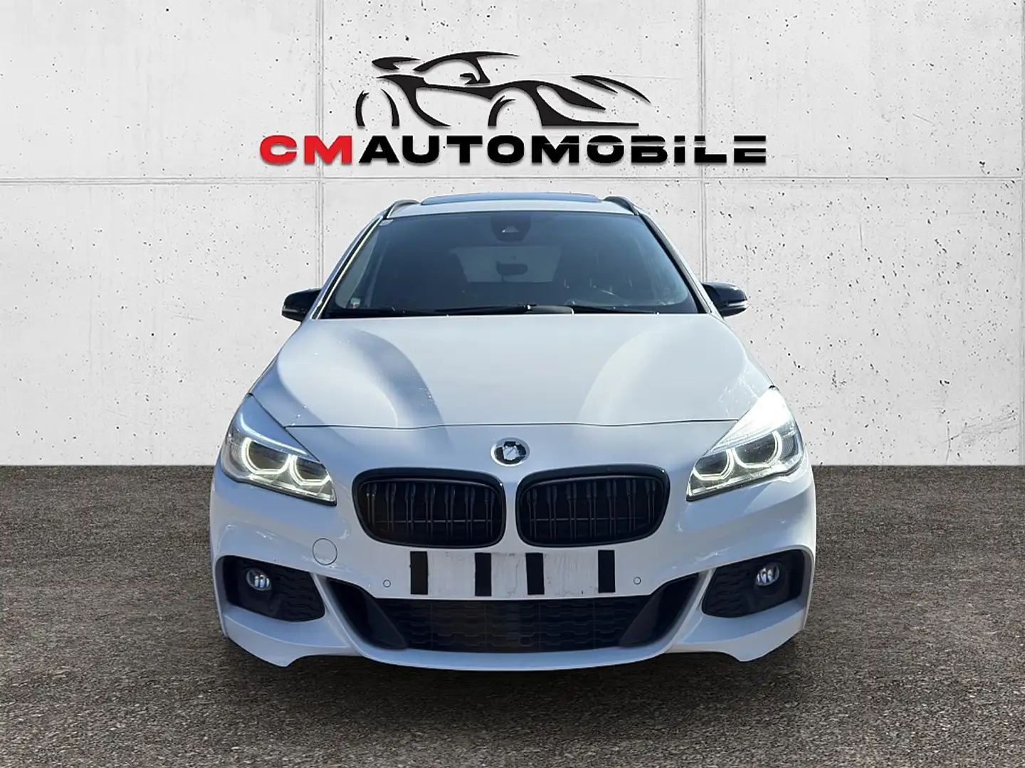 BMW 220 220d xDrive Gran Tourer M Sport Aut. Weiß - 2