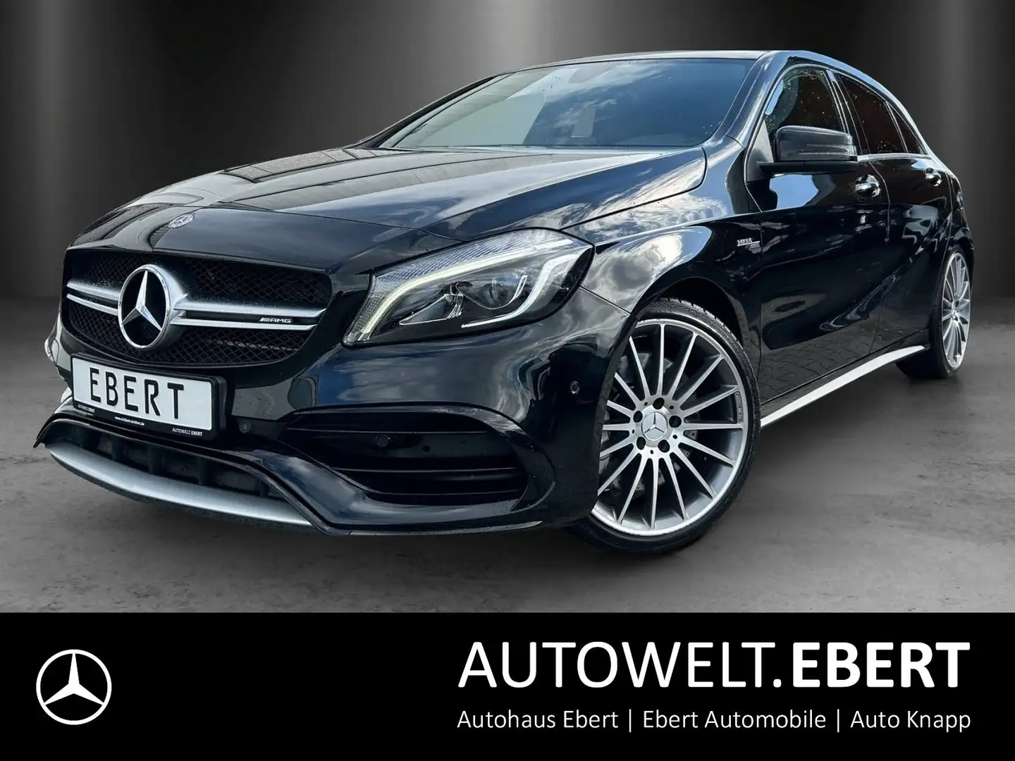 Mercedes-Benz A 45 AMG A45 AMG Pano/LED/Navi/Kamera/SoundHK/MB-Scheckh/ Noir - 1