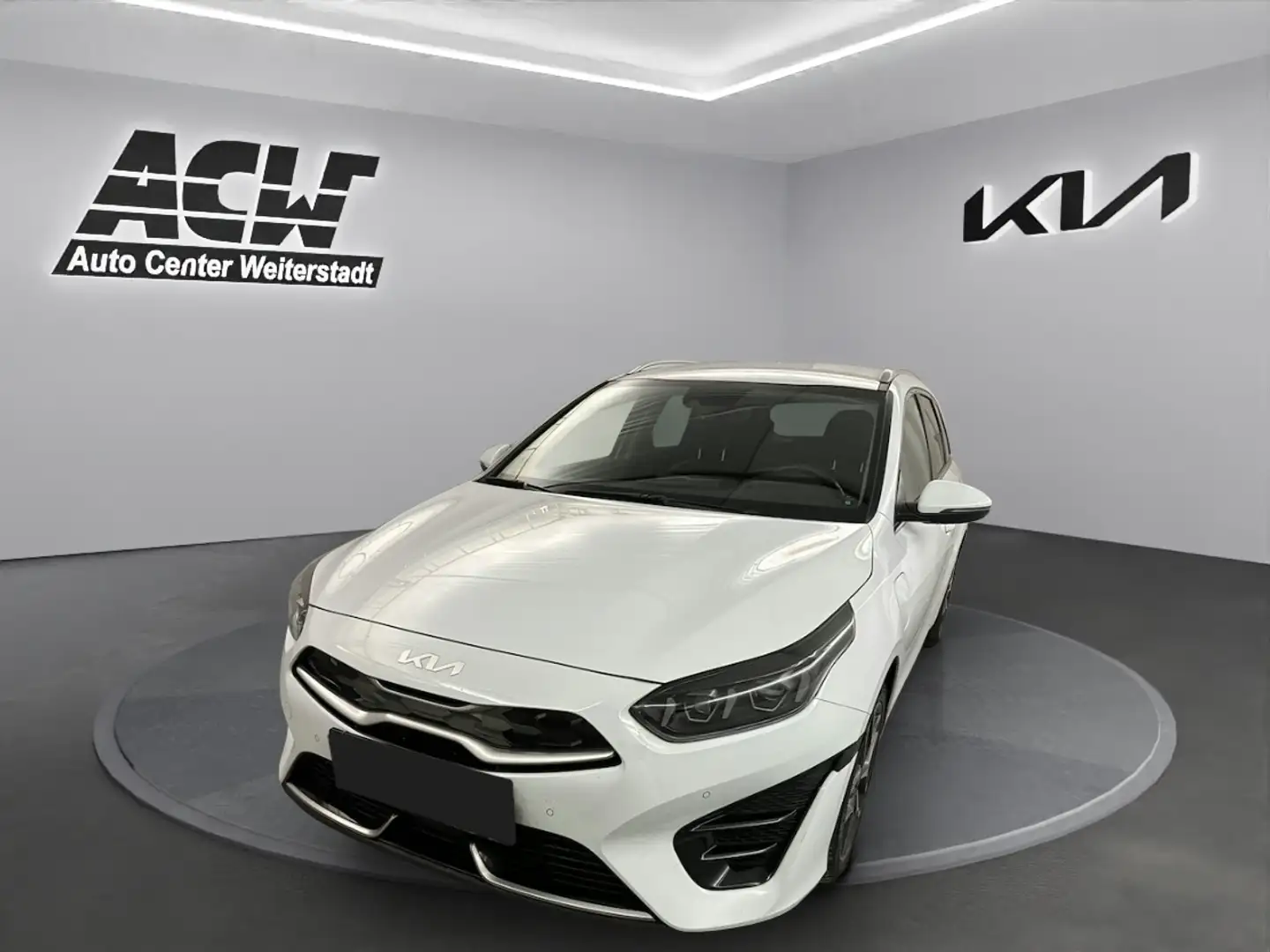 Kia Ceed SW / cee'd SW CEED SW 1.6 PHEV DCT PLATINUM LEDER|FULL-LED|KAMER Blanc - 1