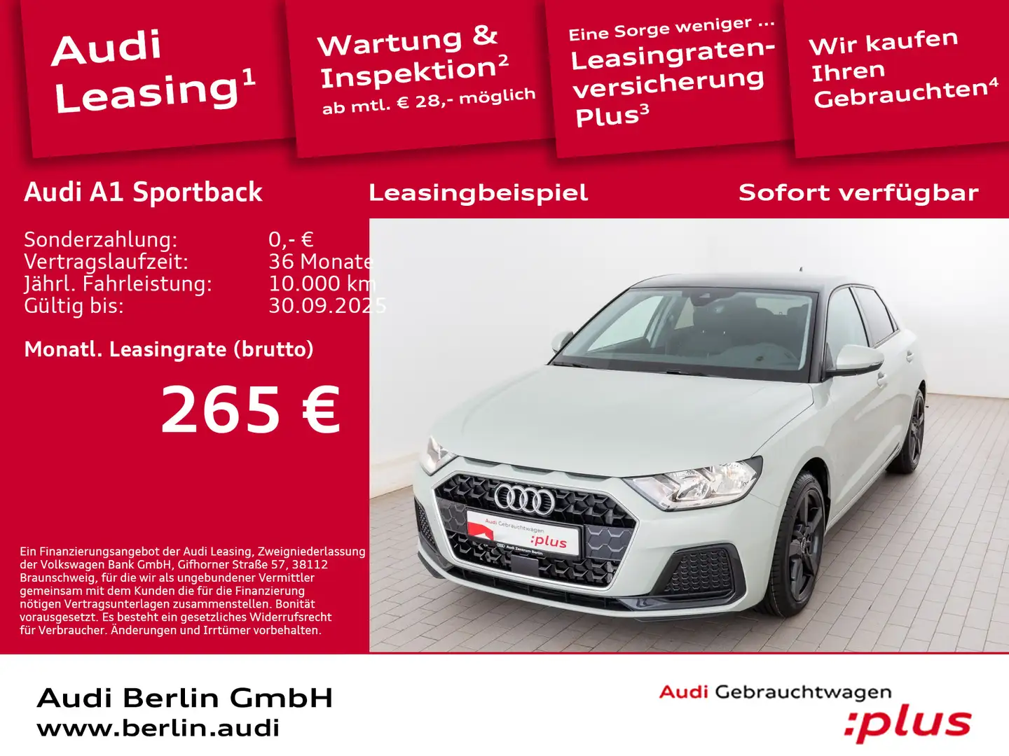 Audi A1 Advanced 25 TFSI S tr. VIRTUAL PDC Schwarz - 1