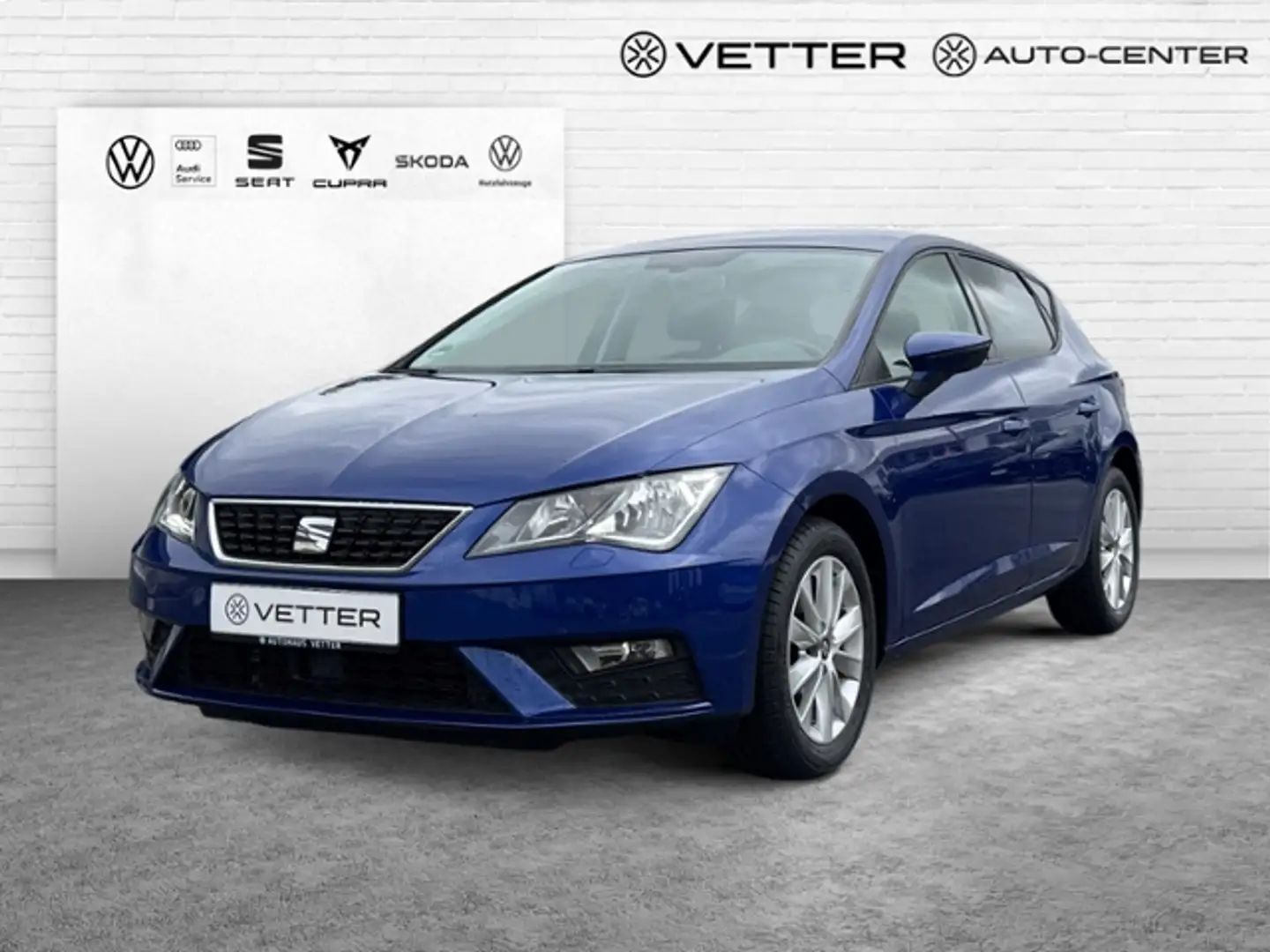 SEAT Leon 1.4 TSI Style KLIMA NAVI ALU Bleu - 2
