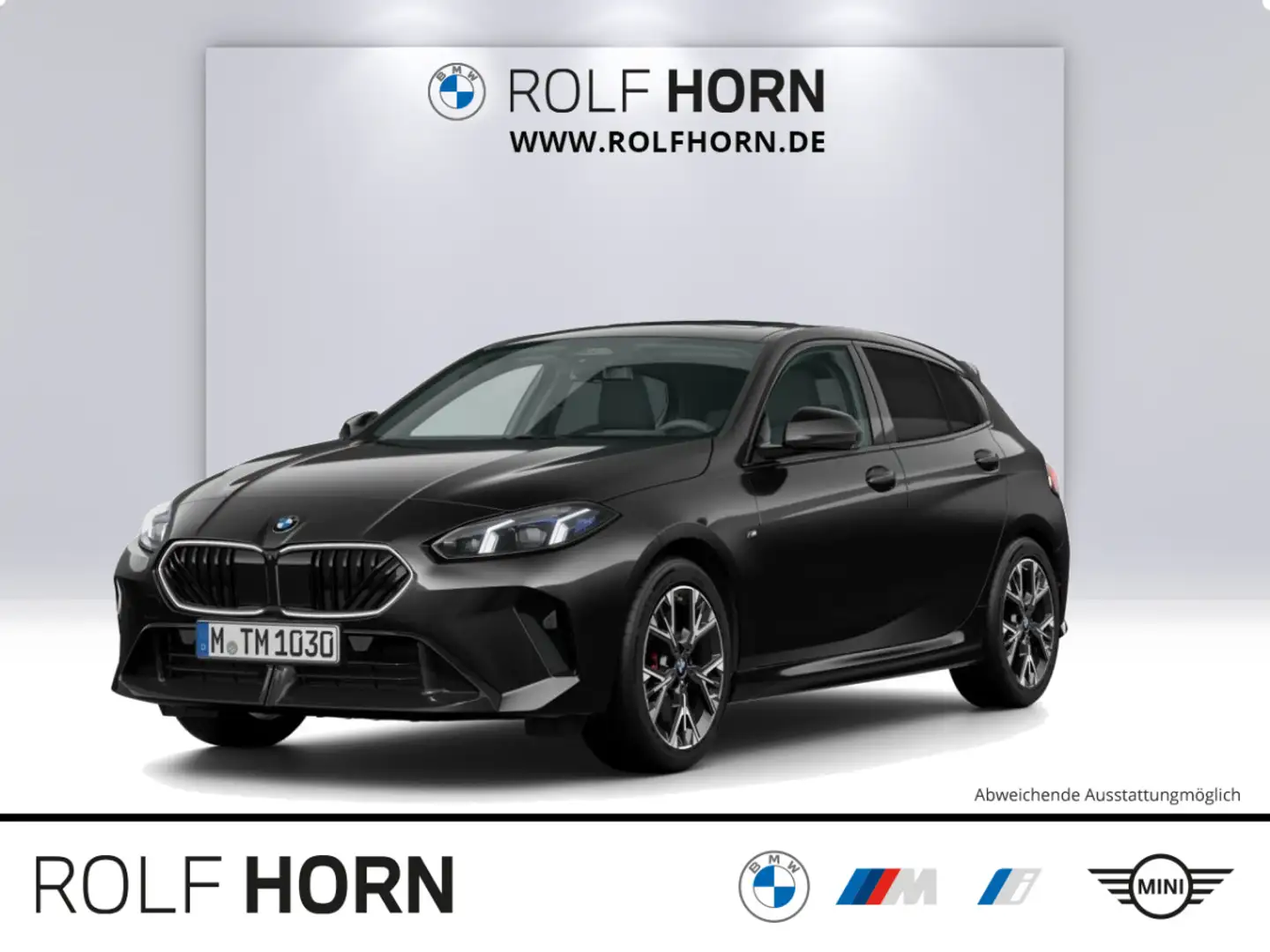 BMW 114 120 M Sport Pano HUD har/kar 360 AHK har/kar Černá - 1