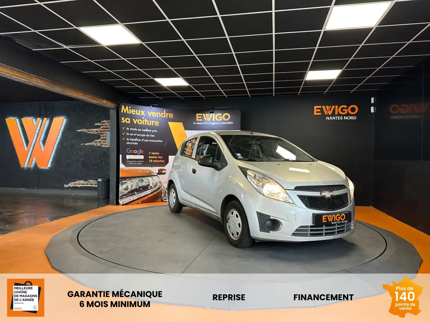 Chevrolet Spark 1.0 68ch //1ERE MAIN//VITRES AV ÉLECTRIQUES - 1