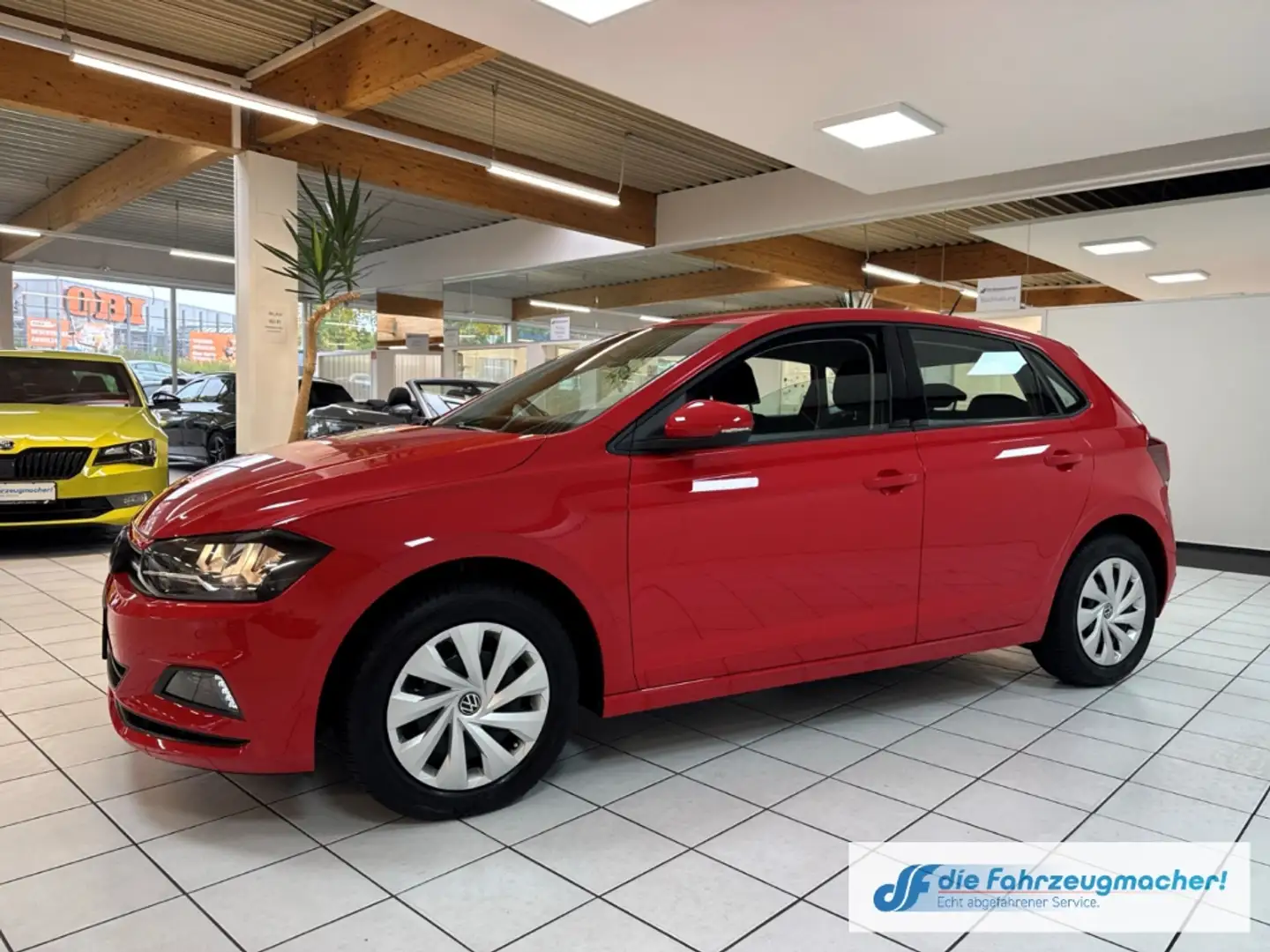 Volkswagen Polo VI Comfortline Musikstreaming DAB Notbremsass. PDC Rouge - 2