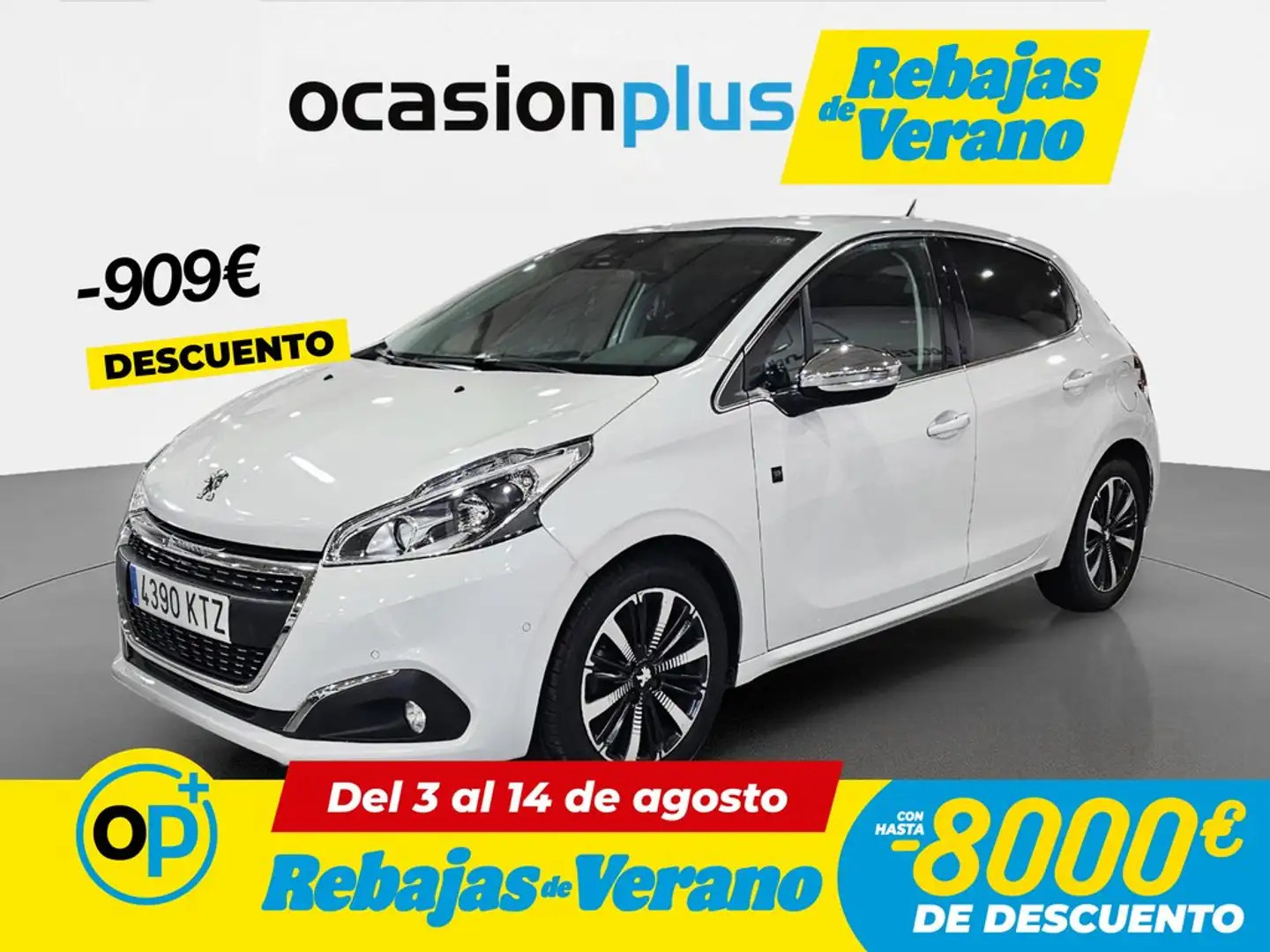 Peugeot 208 1.5BlueHDi S&S Tech Edition 100 Blanco - 1