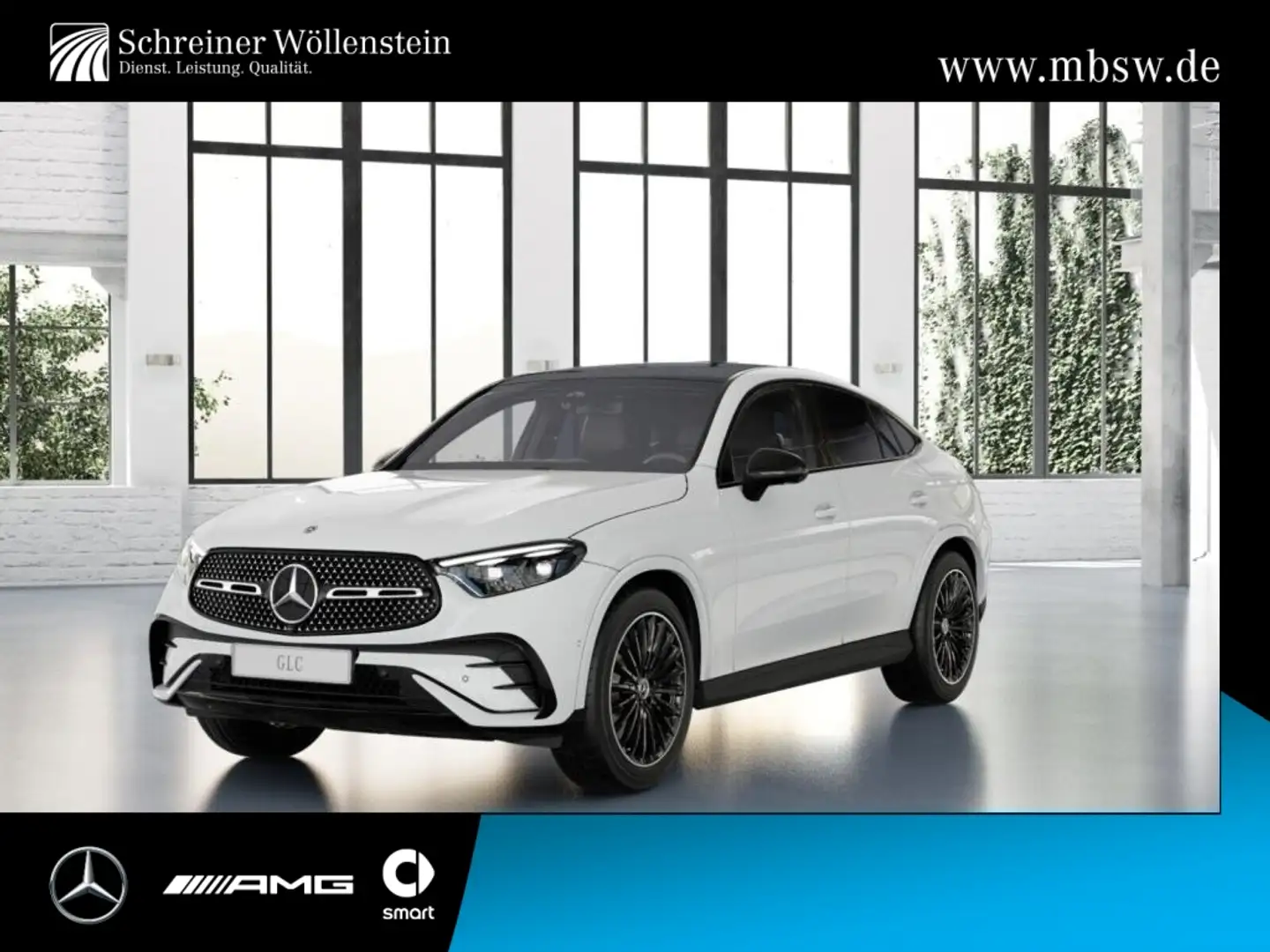 Mercedes-Benz GLC 450 d 4m C AMG*Night*AHK*Pano*Dig-Light*360° Blanco - 1