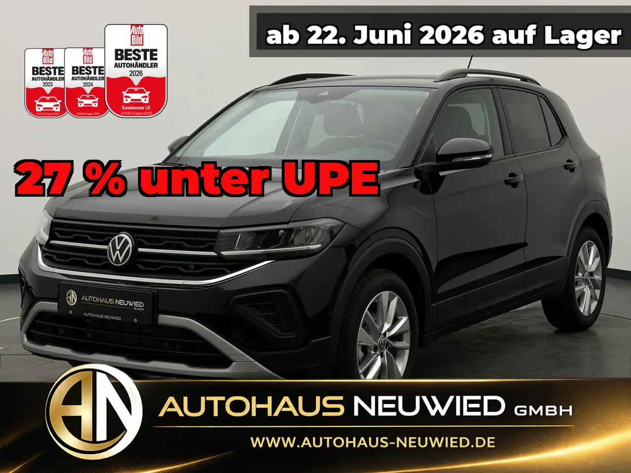 Volkswagen T-Cross T-Cross 1.0 TSI OPF DSG Life+LED+SHZ+CAM+ACA+17Z