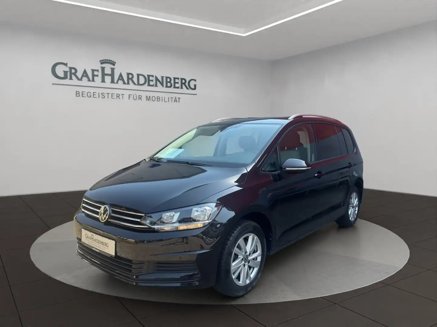 Volkswagen Touran Comfortline 1.5 TSI DSG 7Sitze Navi AHK Schwarz - 1