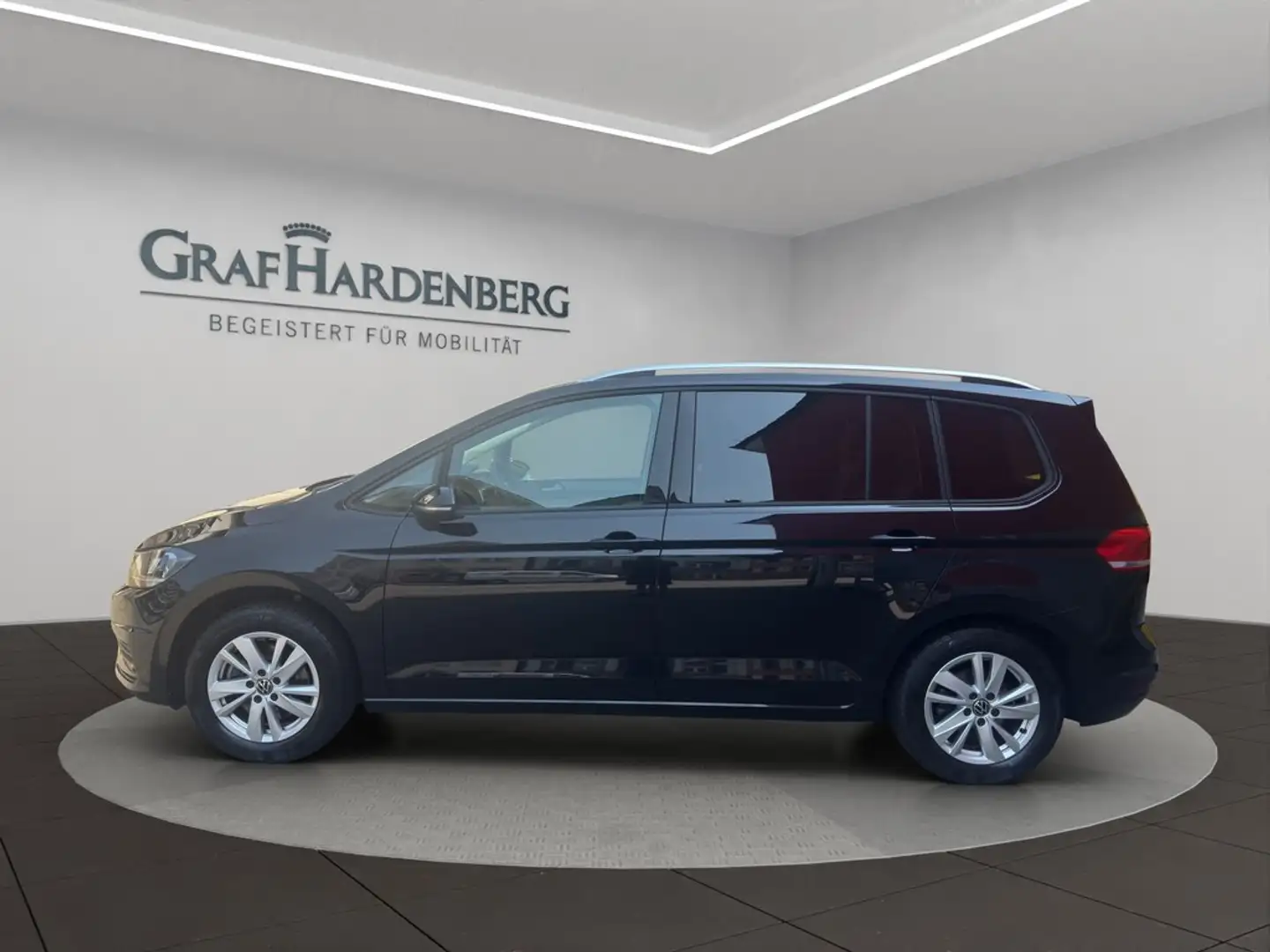 Volkswagen Touran Comfortline 1.5 TSI DSG 7Sitze Navi AHK Schwarz - 2