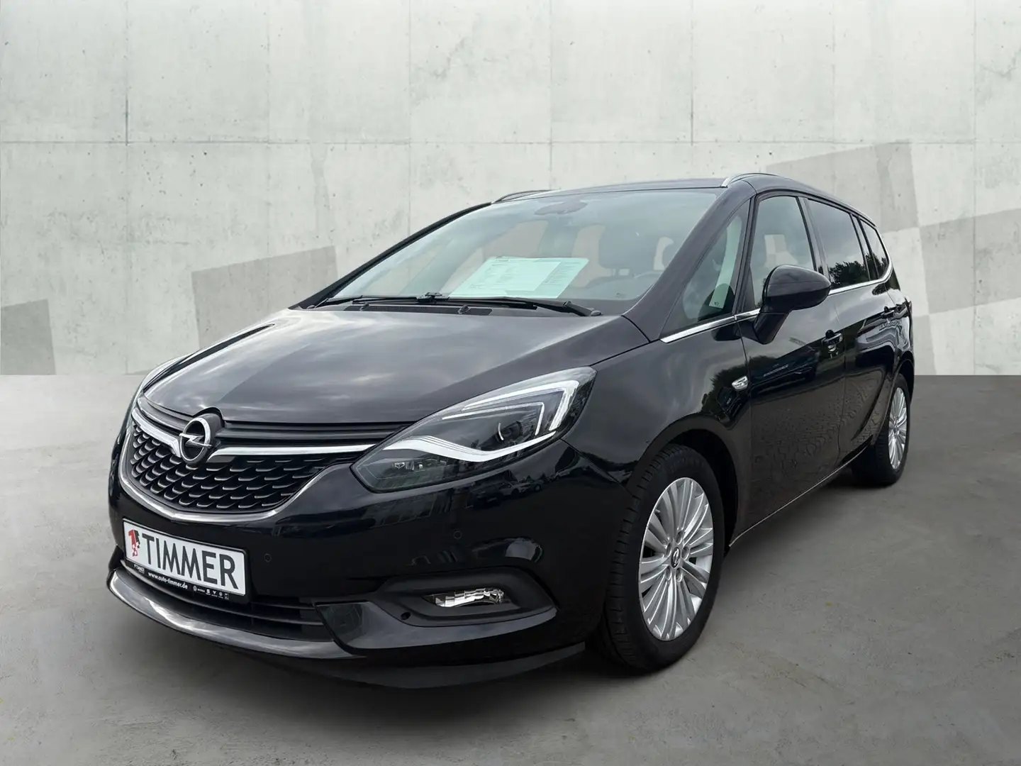Opel Zafira 1.4 Turbo*AHK abnehmbar*Rückfahrkamera*LED*Navi*P Schwarz - 2