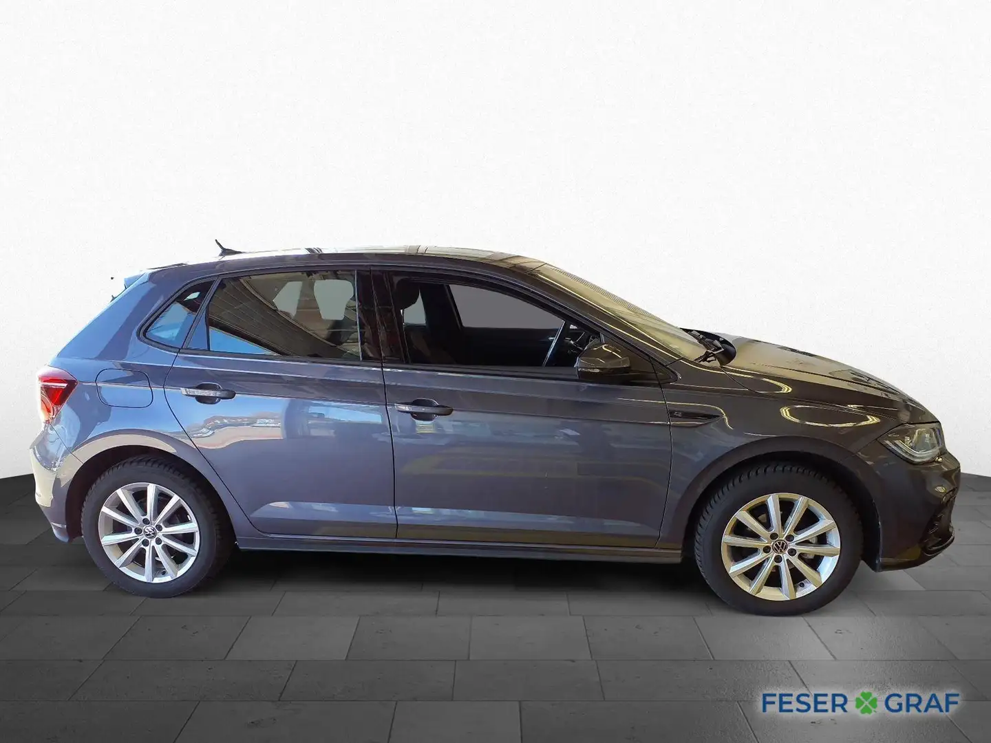 Volkswagen Polo 1.0 TSI DSG R-LINE NAVI ACC APP KAM Grau - 2