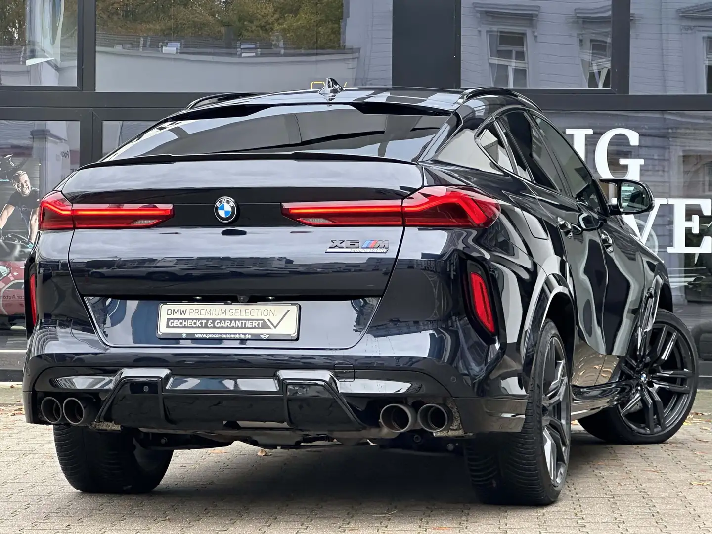 BMW X6 M Laser DA Prof PA+ B&W Pano AHK HuD Softcl. Schwarz - 2