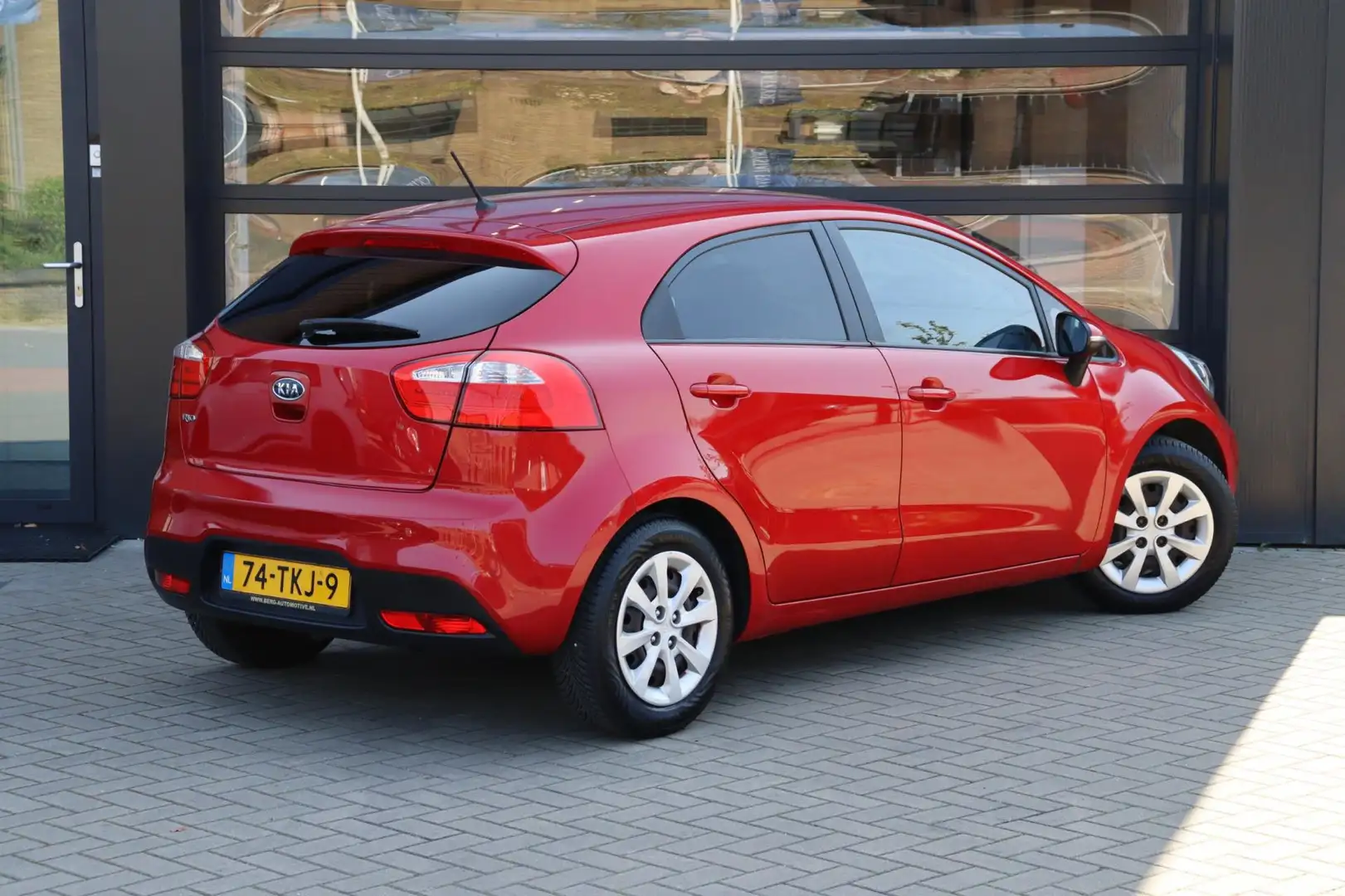 Kia Rio 1.4 CVVT Comfort Pack | NAP | Airco | Automaat | 5 Rouge - 2