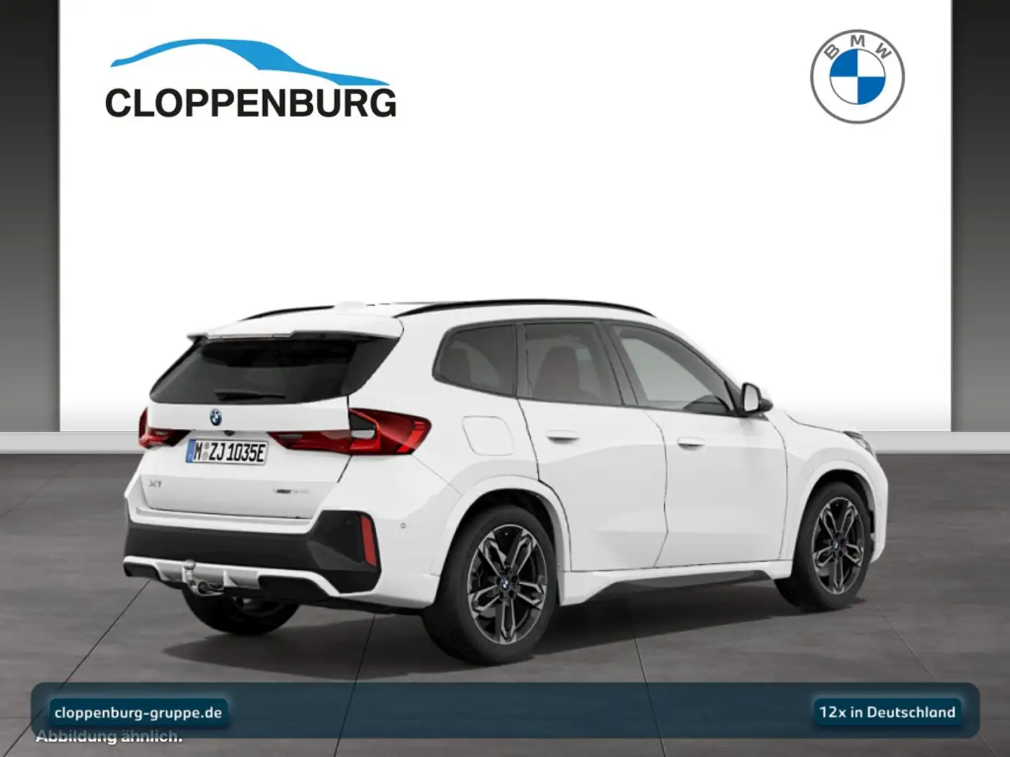 BMW X1 xDrive30e M Sportpaket Head-Up+AHK+Navi+Pano Blanc - 2