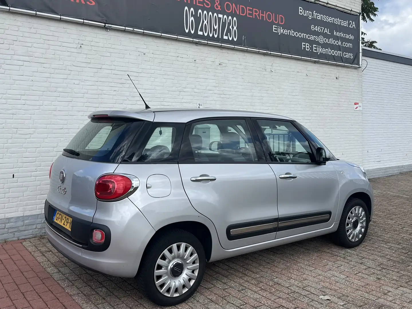 Fiat 500L 0.9 T.Air CNG Popst. Grijs - 2