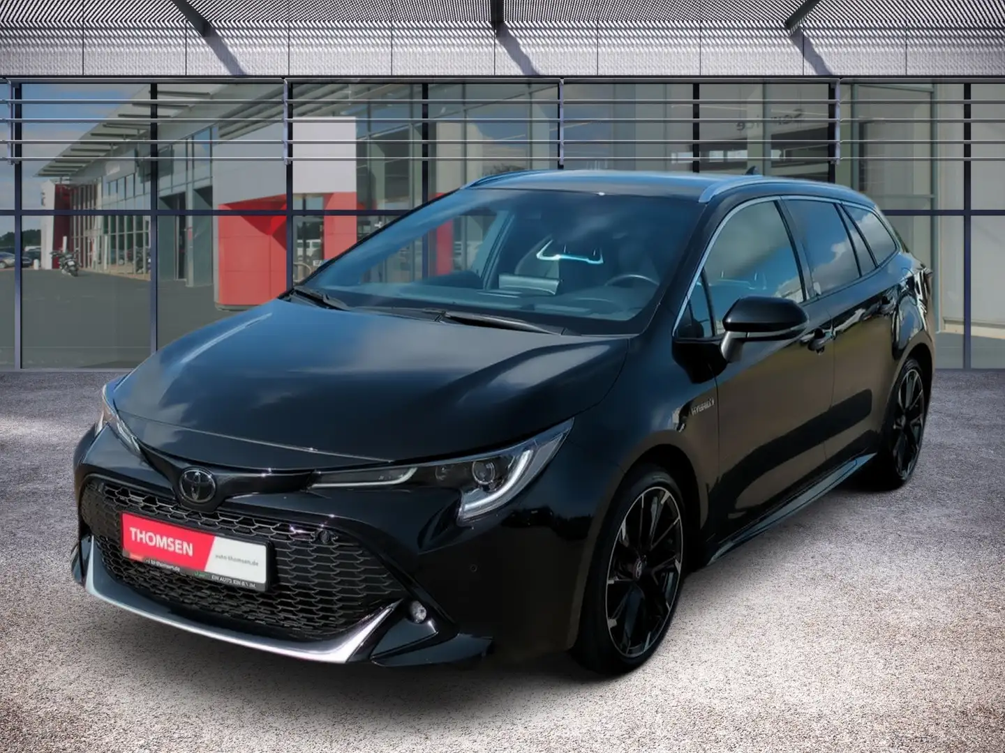 Toyota Corolla Touring s 2.0 GR Sport Black Edition SD Zwart - 2