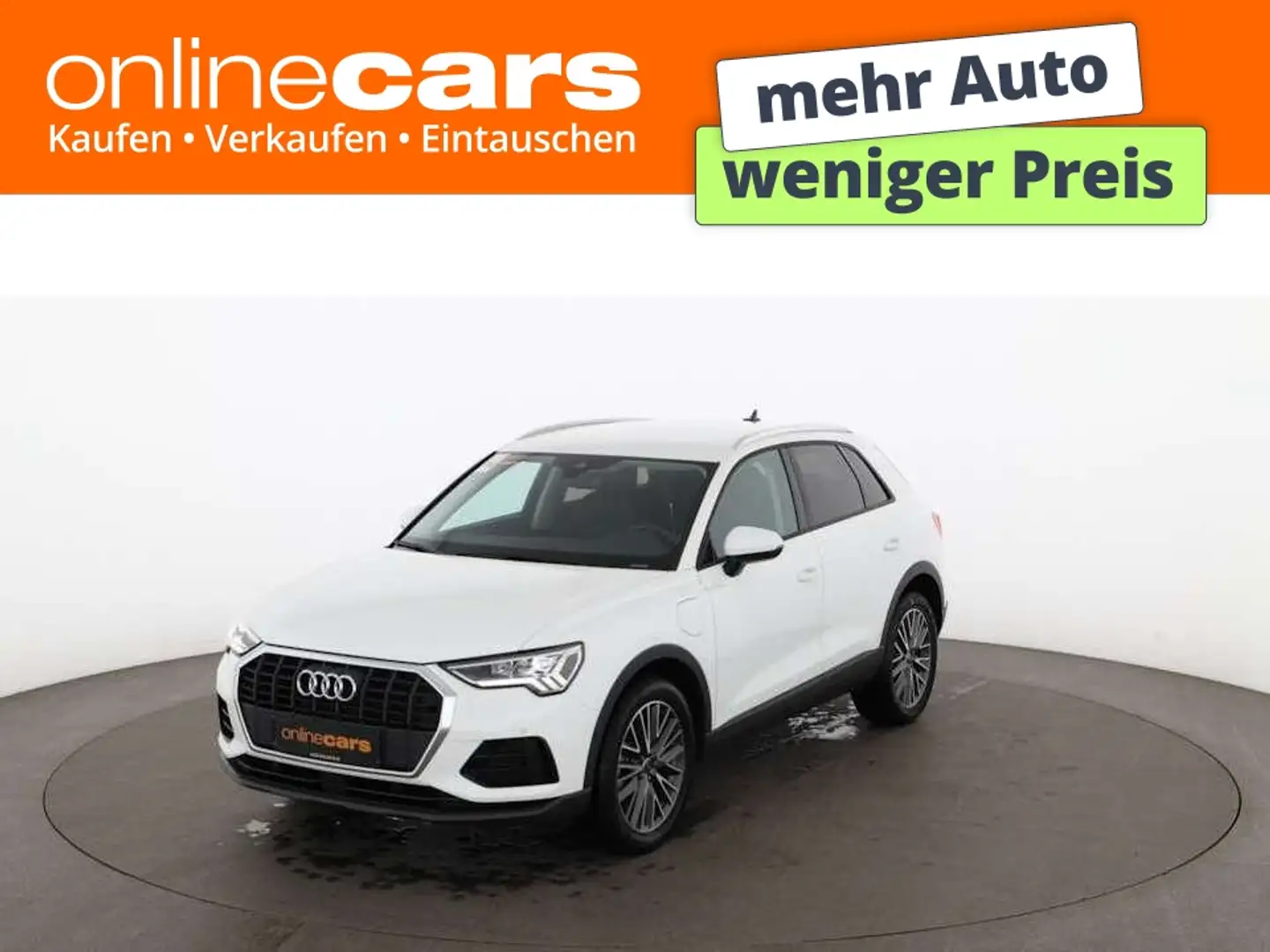 Audi Q3 45 TFSI e Aut LED RADAR NAVI R-CAM ASSIST TEMP Weiß - 1