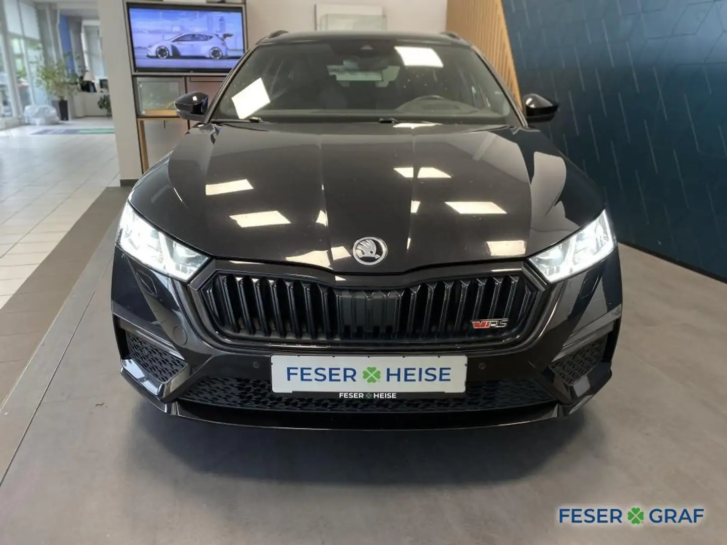 Skoda Octavia Combi RS 2.0 TDI DSG*RearView*AHK*LED Noir - 2