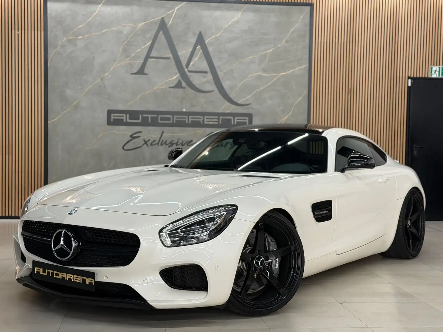Mercedes-Benz AMG GT Coupe V8*PANO*BURMESTER*21-ZOLL* Weiß - 2