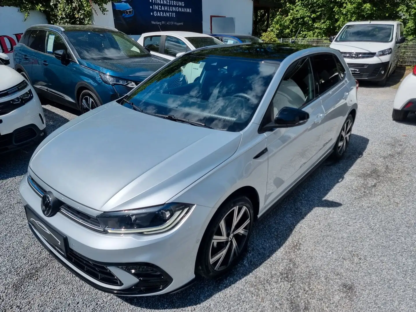 Volkswagen Polo POLO 1.0 TSI  2x R-Line / IQ LIGHT / *NAVI* / Silber - 2
