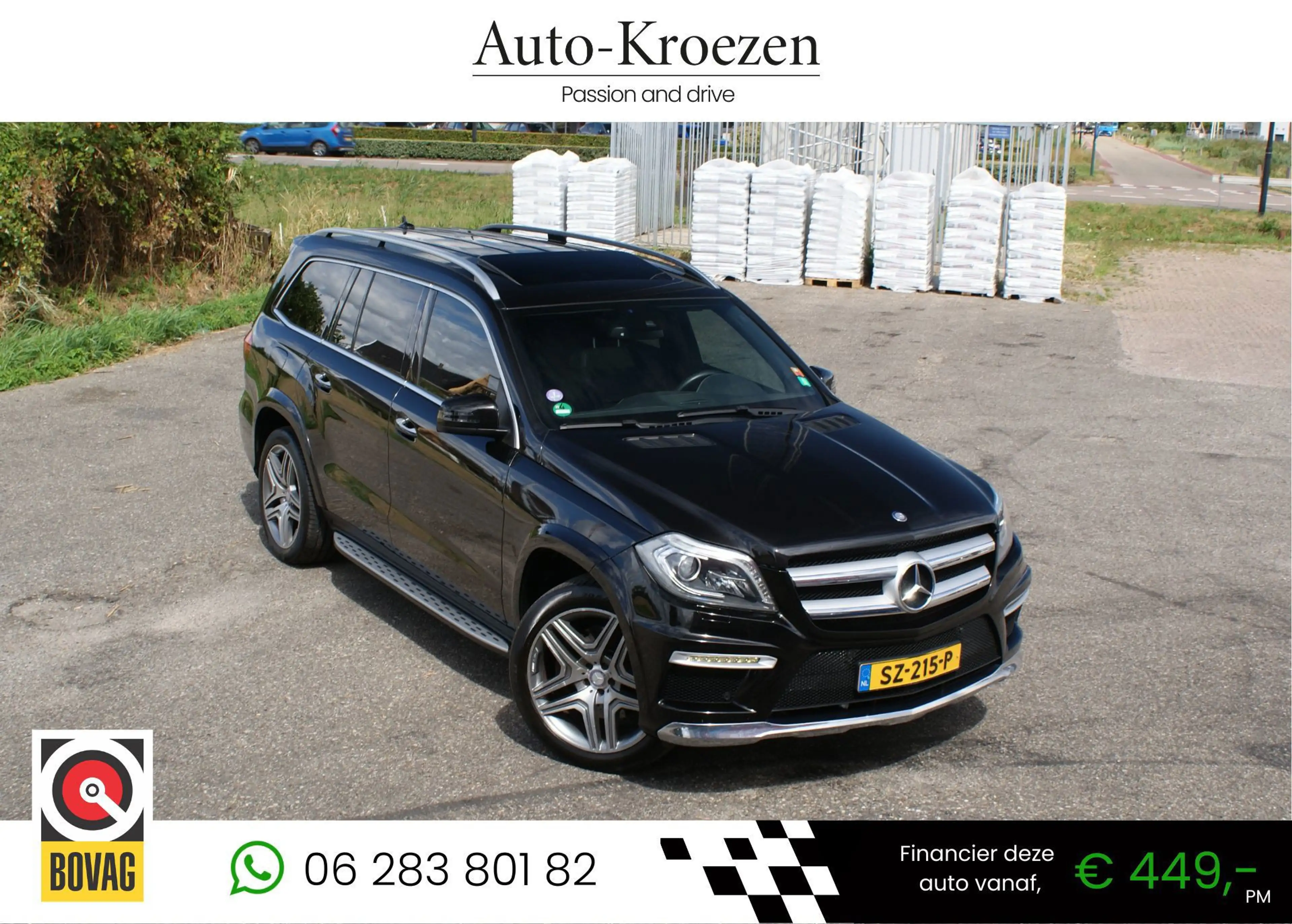 Mercedes-Benz GL 500 4-Matic ///AMG pakket | Schuifdak | Volledig onder