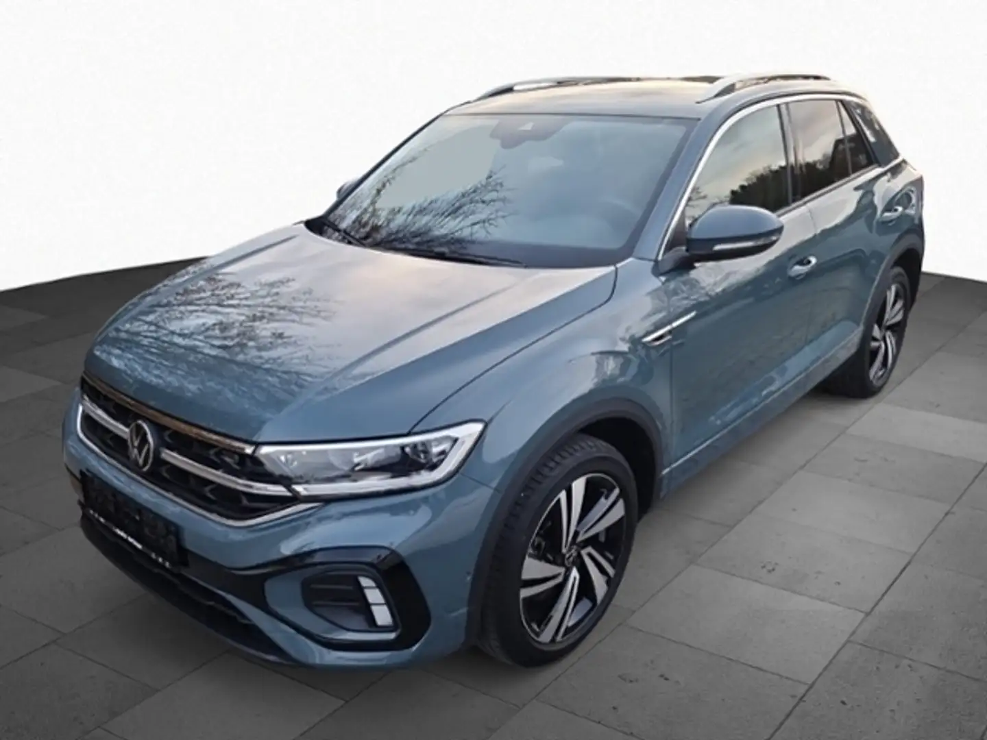 Volkswagen T-Roc 2.0 TSI R-LINE 4MOTION IQ.DRIVE SIDE-ASSIST NAVI Blau - 2