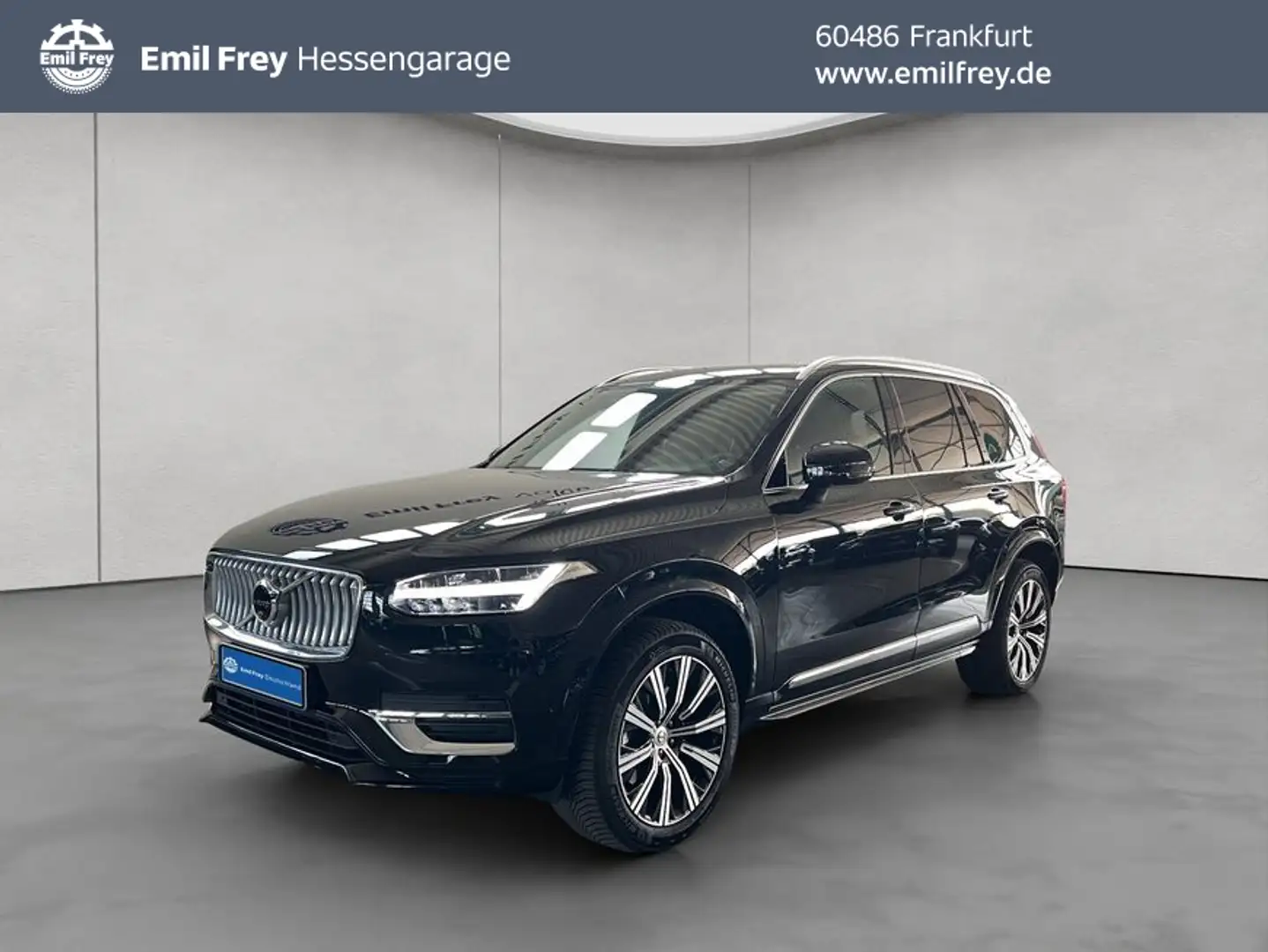 Volvo XC90 XC90 B5 AWD Plus-Bright 7S Glasd Standh 360° AHK Schwarz - 1