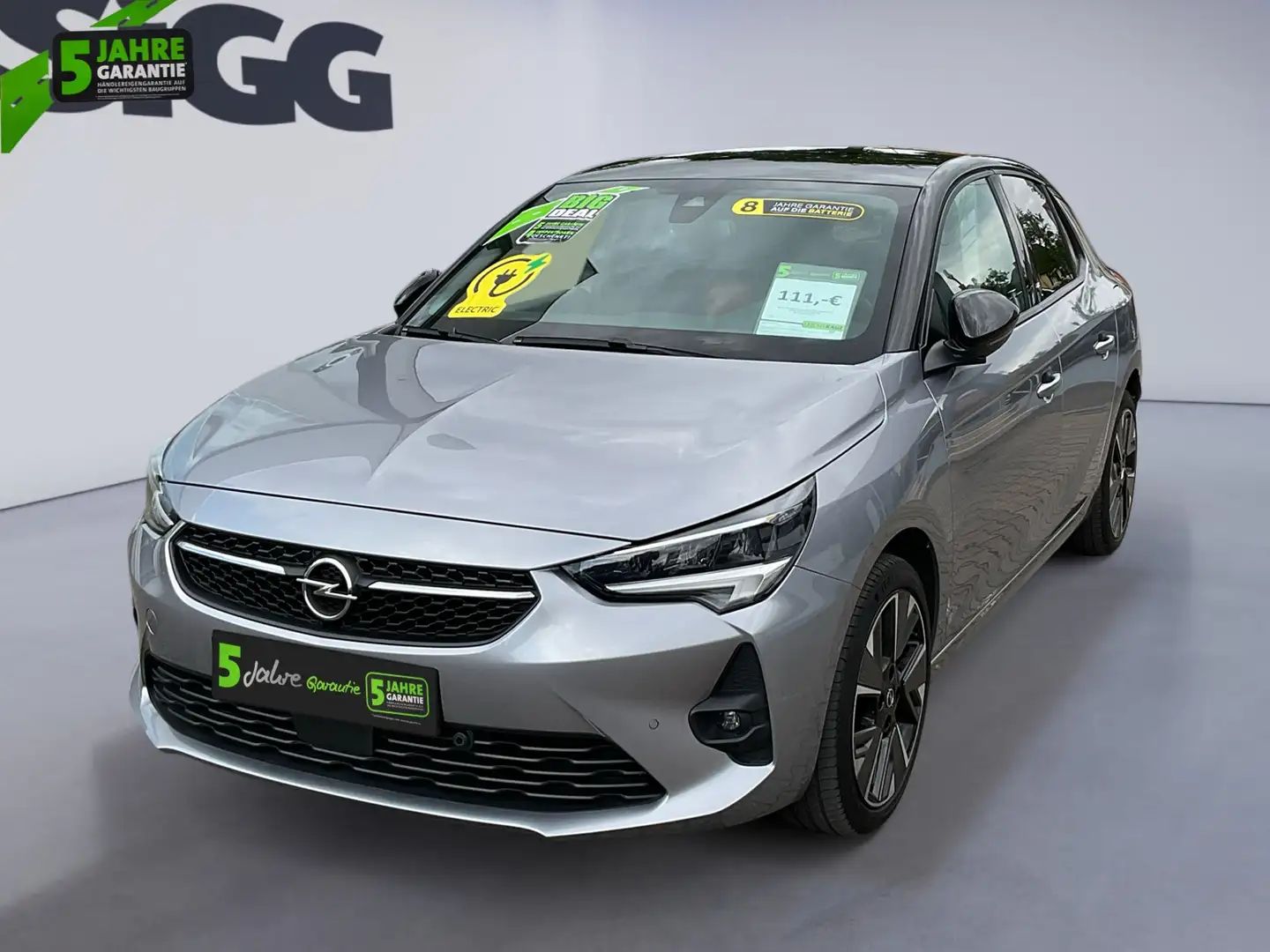 Opel Corsa e GS 11 KW On Bord Lader, 50KW Batterie Grijs - 2