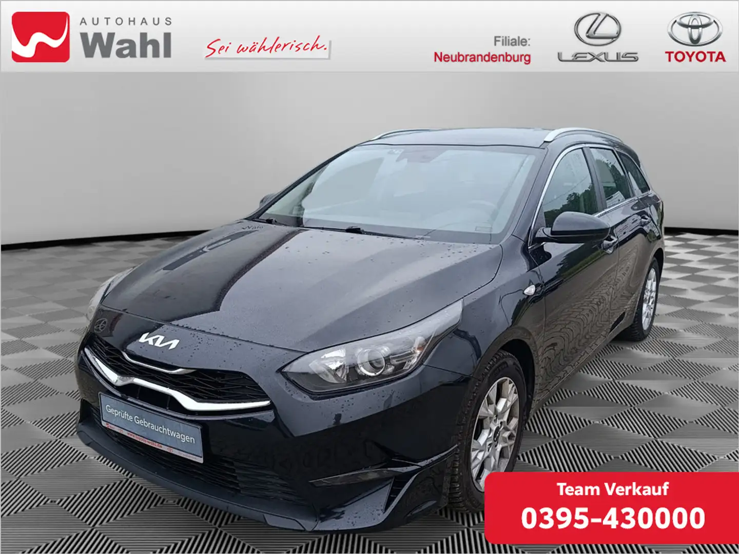 Kia Ceed / cee'd Schwarz - 1