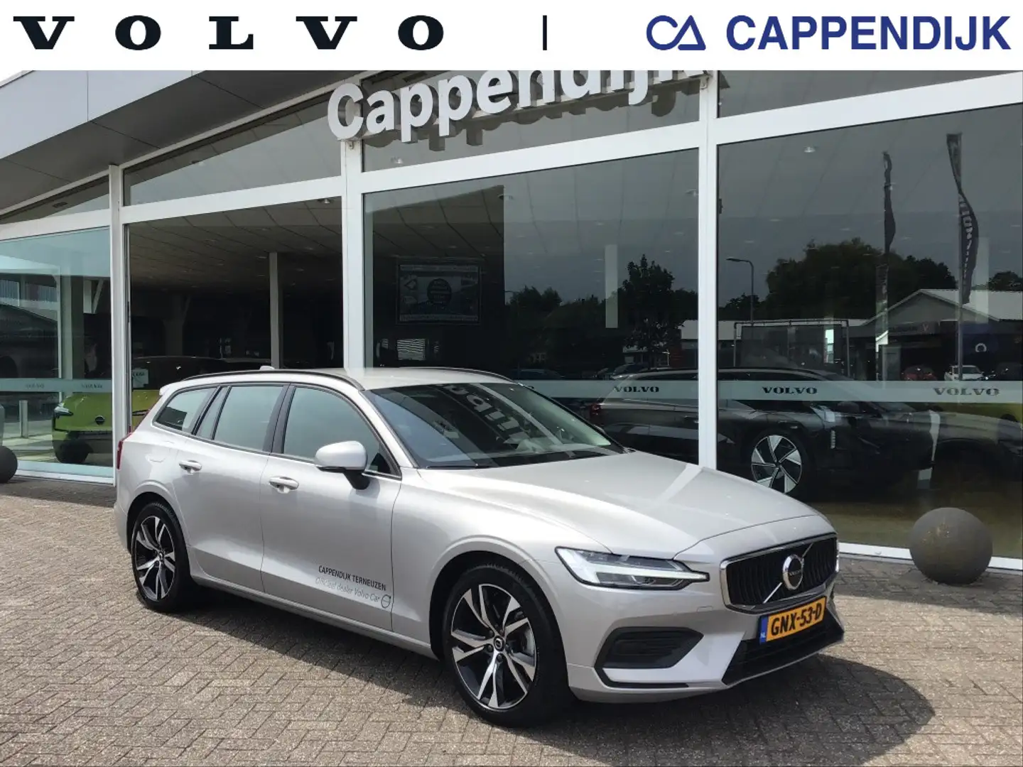Volvo V60 B3 163PK Essential| Camera| Adap.Cruise| Google Ma Zilver - 1