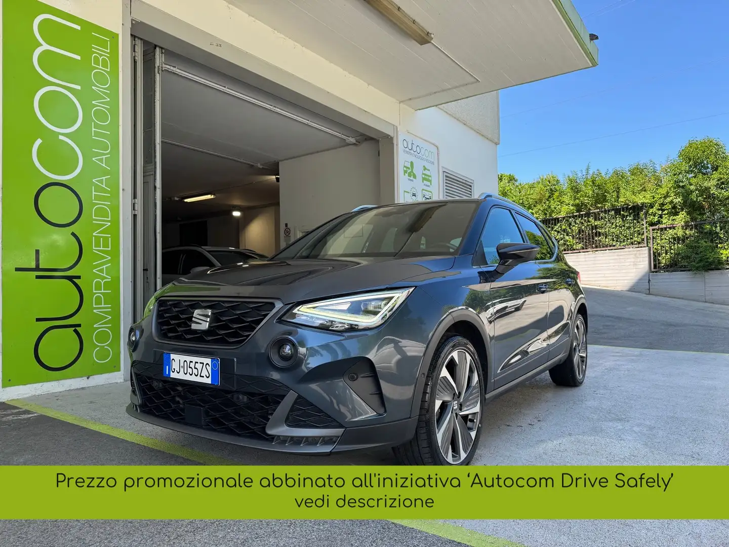 SEAT Arona 1.0TGI FR GARANZIA24MESI CARPLAY-LED-ADACTIVECRUIS Grigio - 1