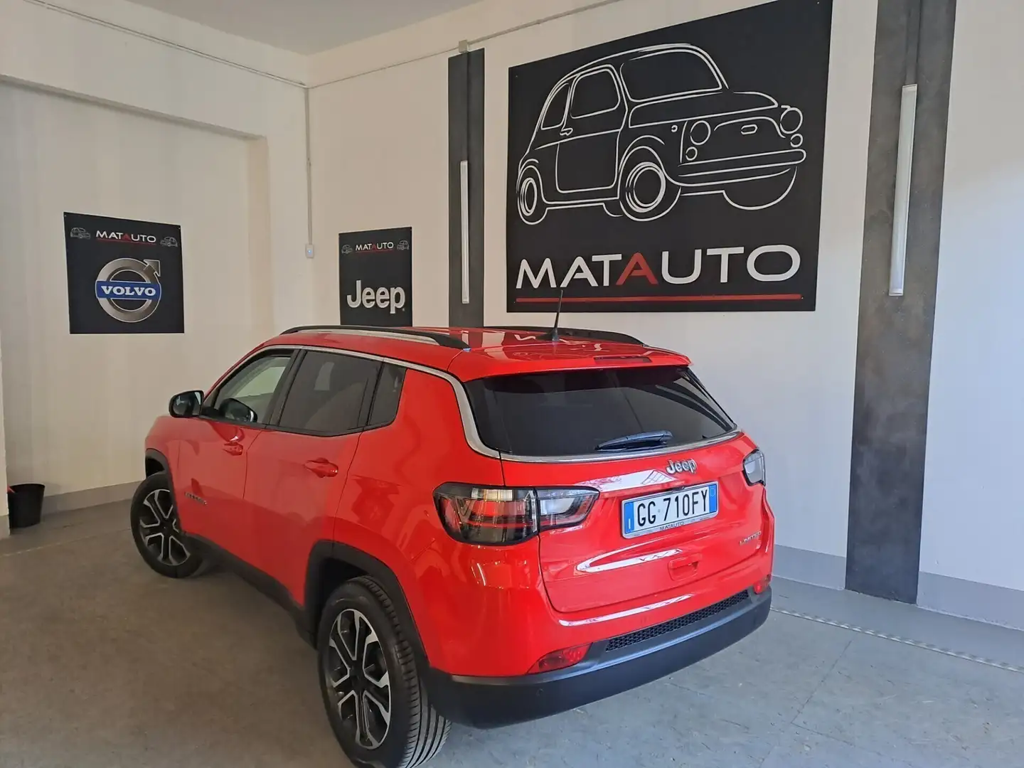 Jeep Compass Compass 1.3 Turbo T4 150 CV aut. 2WD Limited Rosso - 2