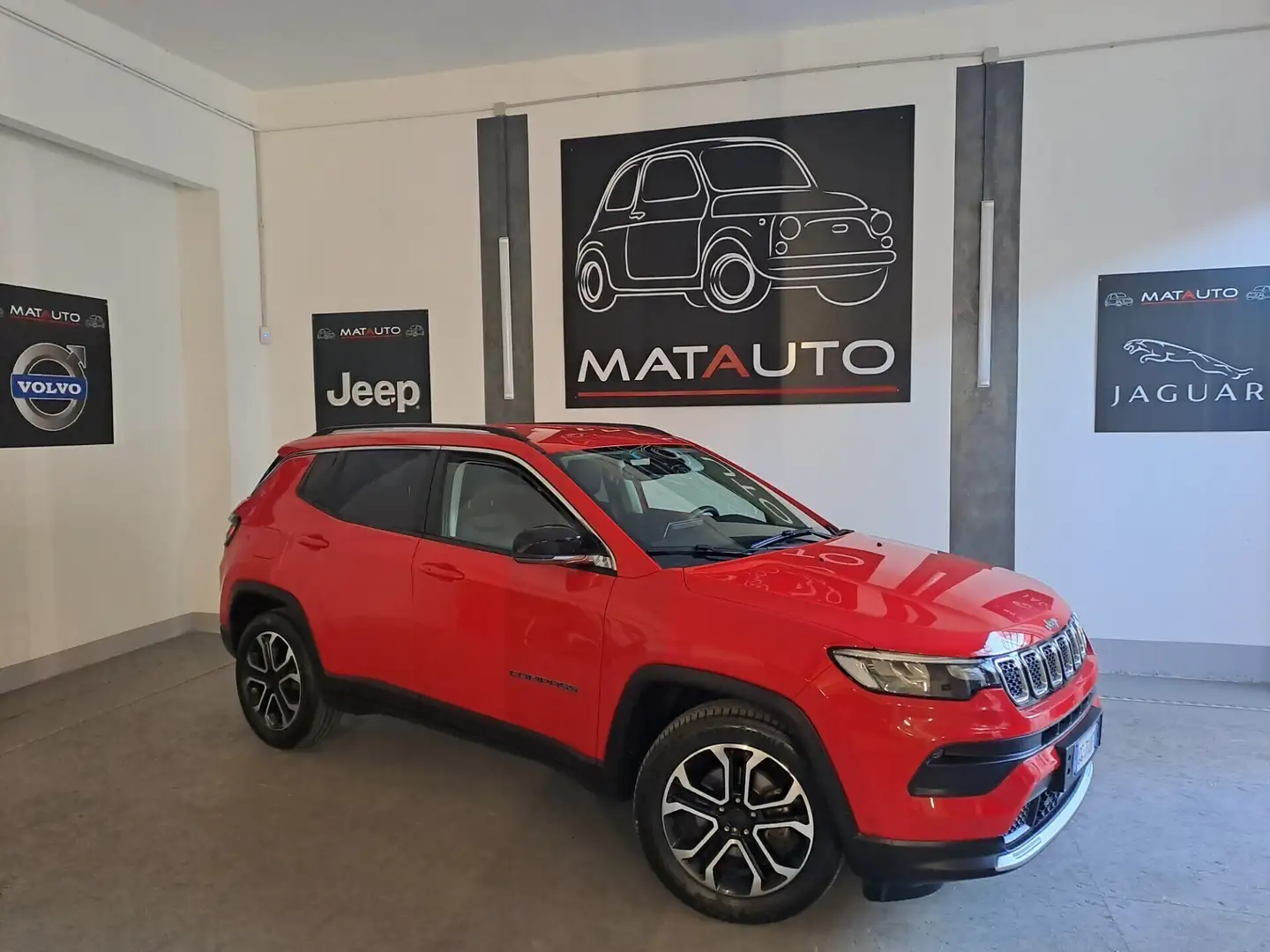 Jeep Compass Compass 1.3 Turbo T4 150 CV aut. 2WD Limited Rosso - 1