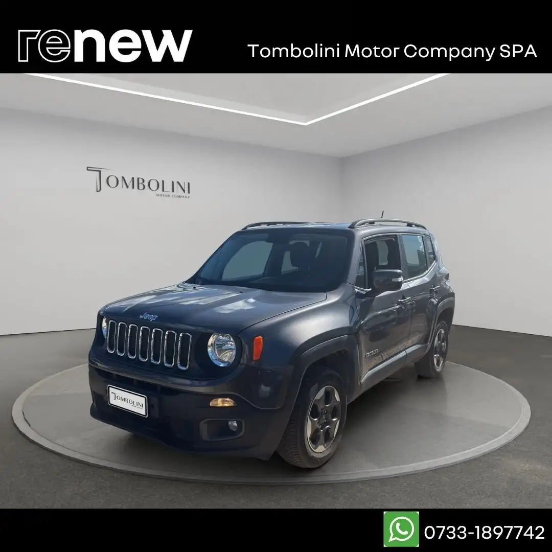 Jeep Renegade Renegade 2.0 mjt Longitude 4wd 140cv my16 Grigio - 1