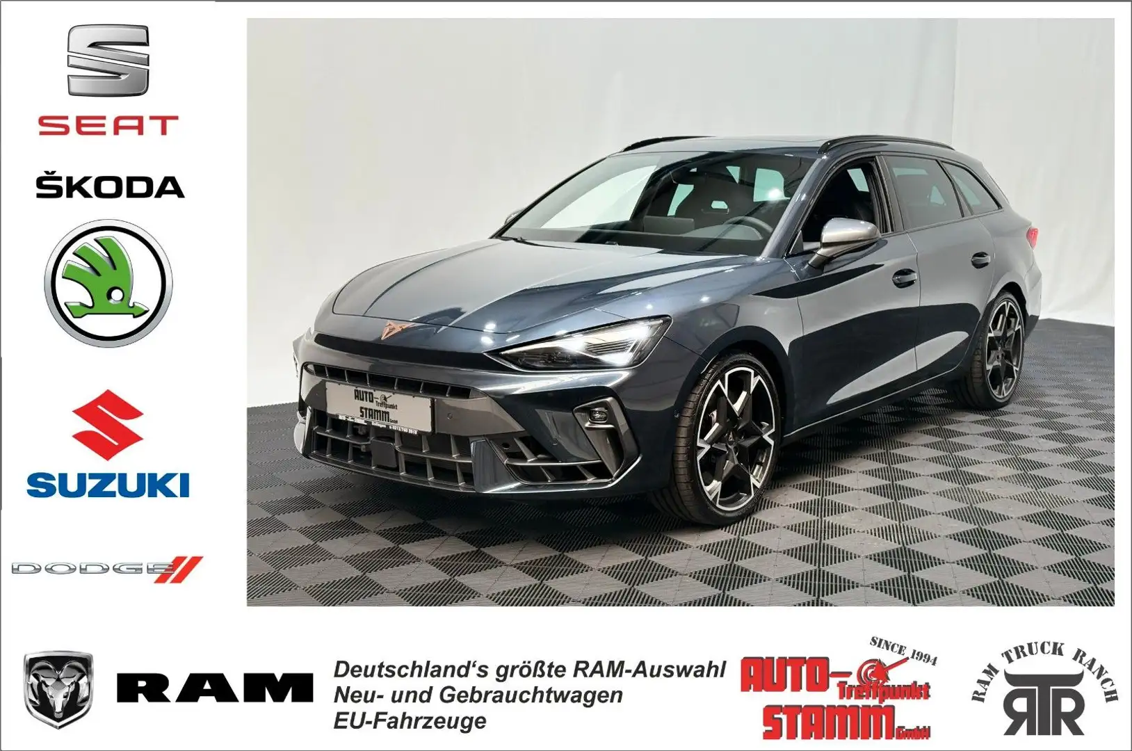 CUPRA Leon ST VZ 2.0 TSI DSG 4Drive AHK Pano Grau - 1