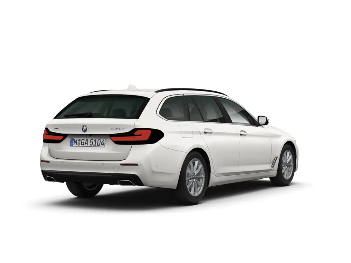 BMW 540 d Touring xDrive PANO HUD LED W-LAN NAVI Weiß - 2