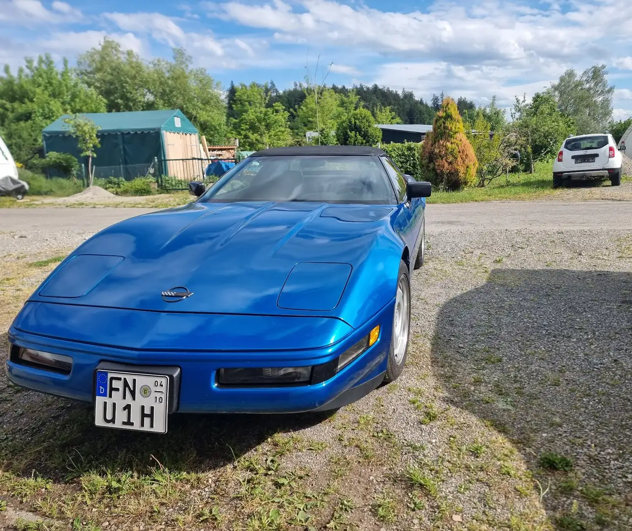 Corvette C4 Cabriolet Blau - 1