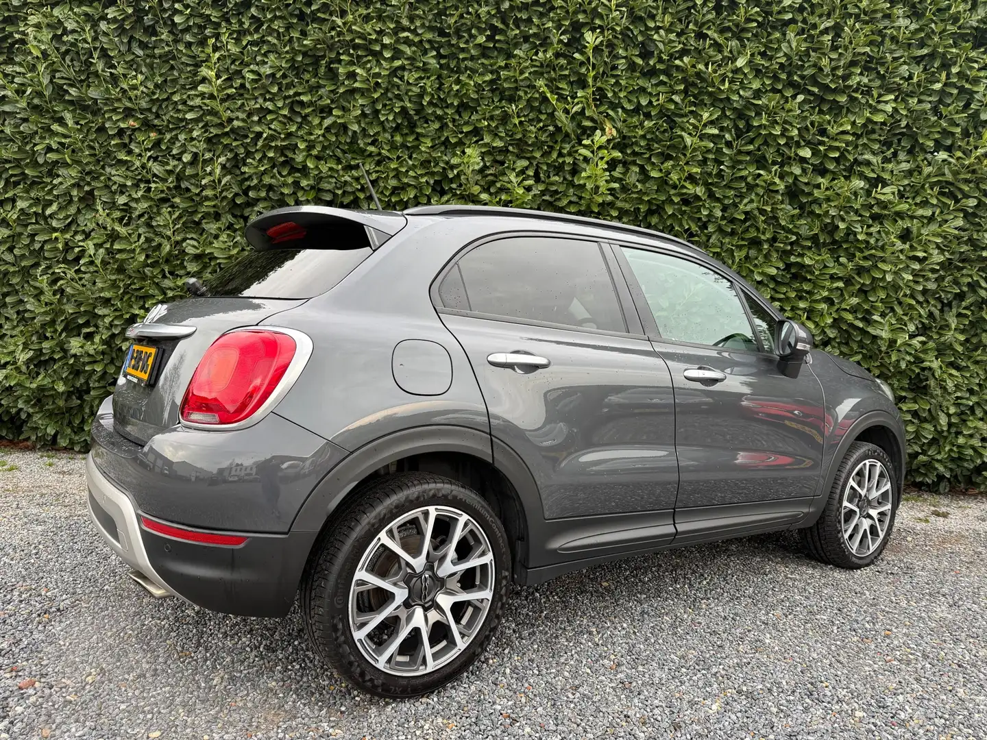 Fiat 500X Cross 1.4 Turbo CrossPlus AUT|NAVI|LEER|ACC|CAMERA Grau - 2