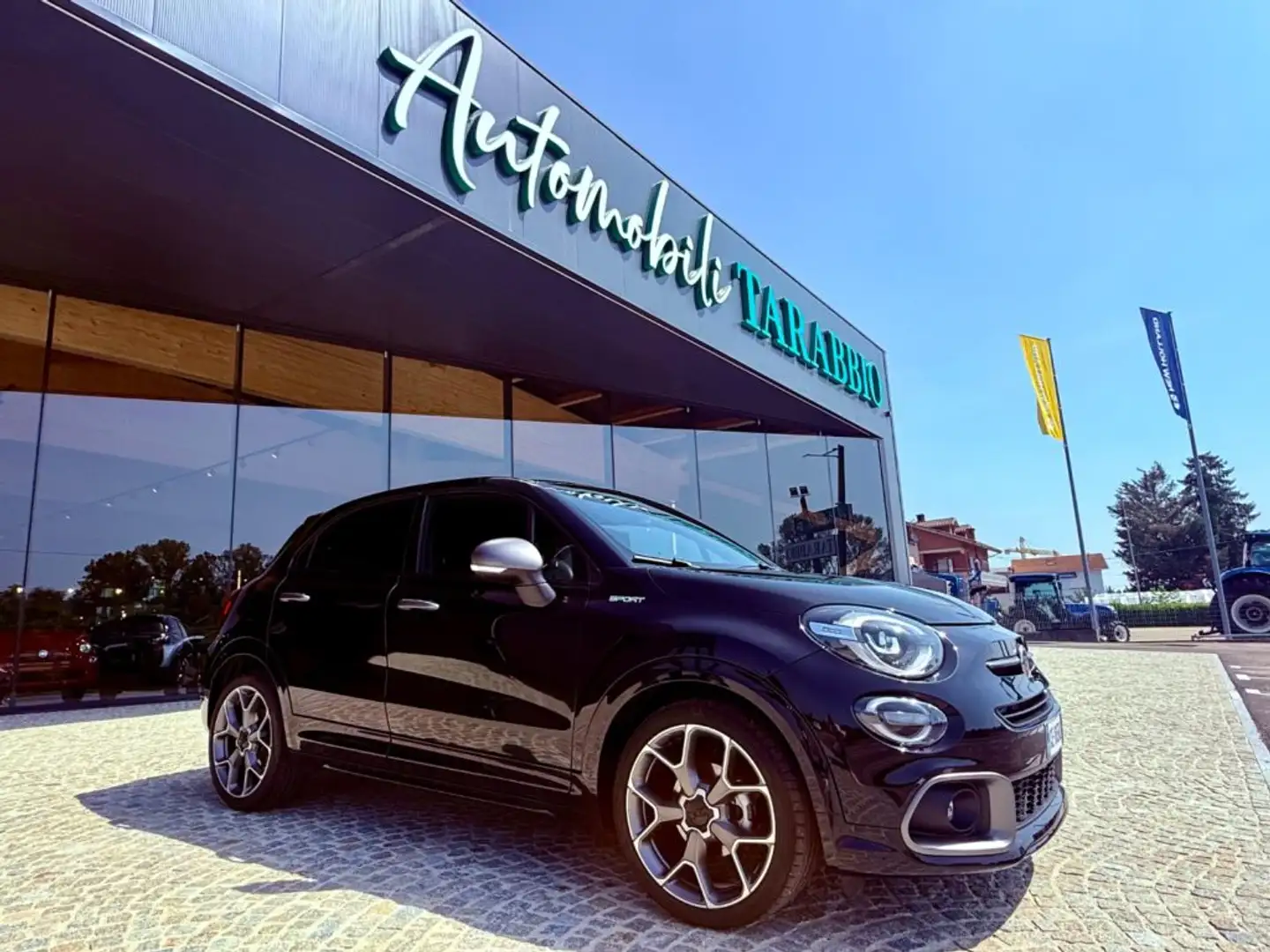 Fiat 500X 130CV - UNIPRO - FULL LED - KM 35.000 - C.LEGA 19 Noir - 1